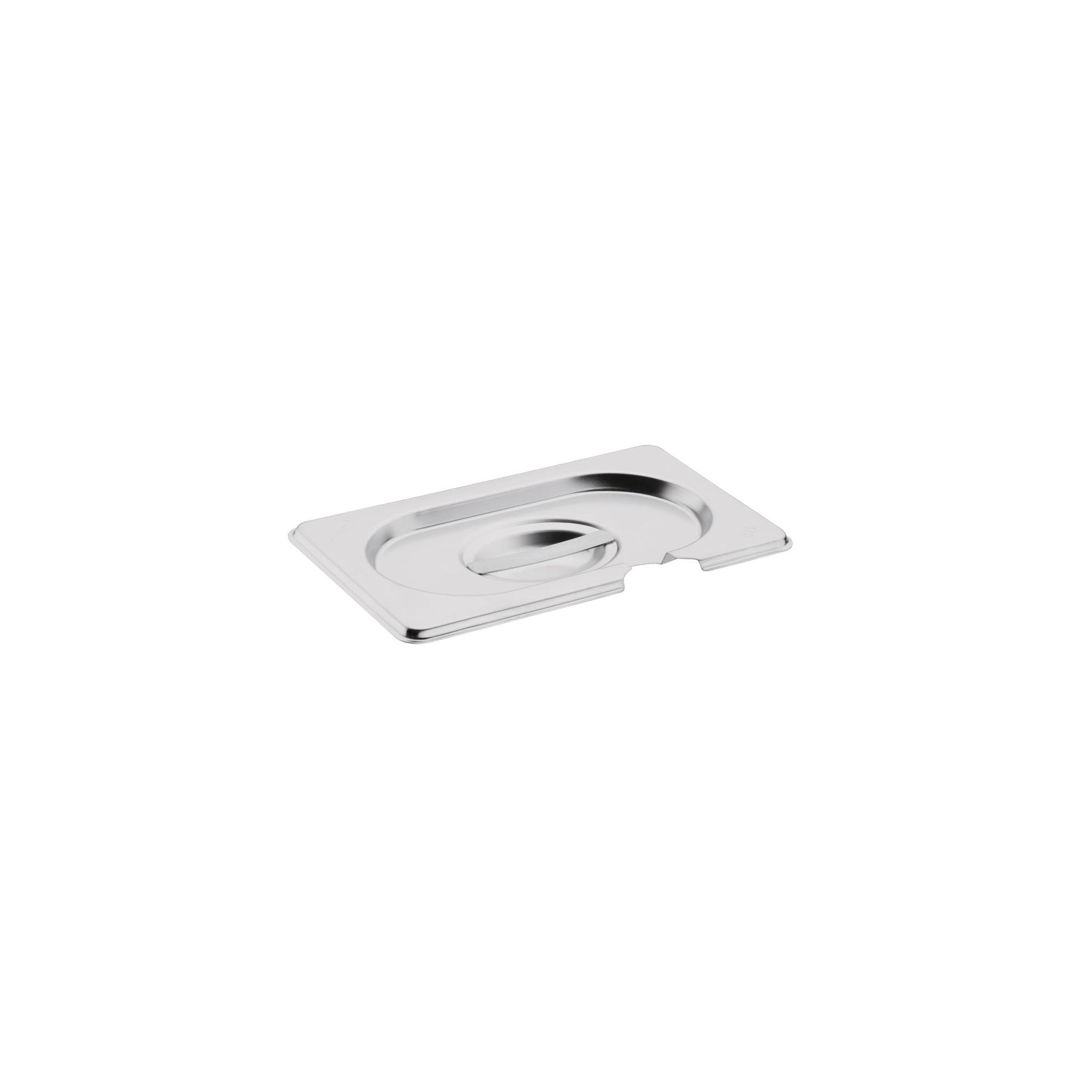 Vogue CB176 Stainless Steel 1/9 Gastronorm Notched Tray Lid