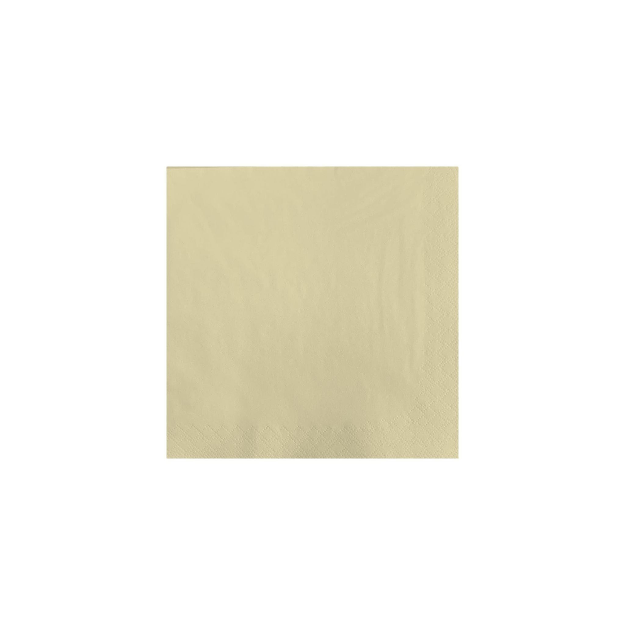 Fasana CC591 Dinner Napkin Crème 40x40cm 3ply 1/4 Fold (Pack of 1000)