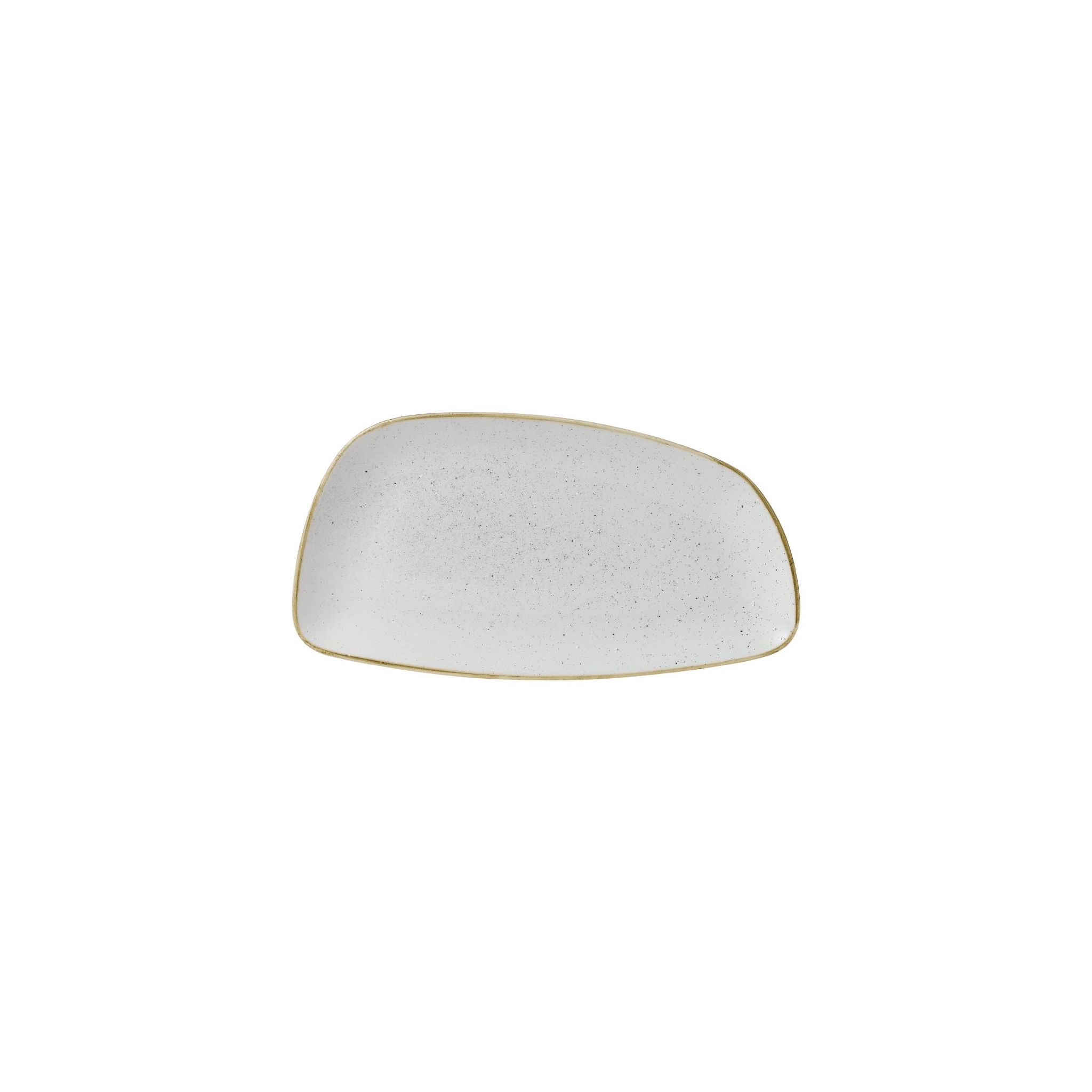 Churchill Stonecast FD842 Oval Plates Barley White 349x171mm (Pack of 6)