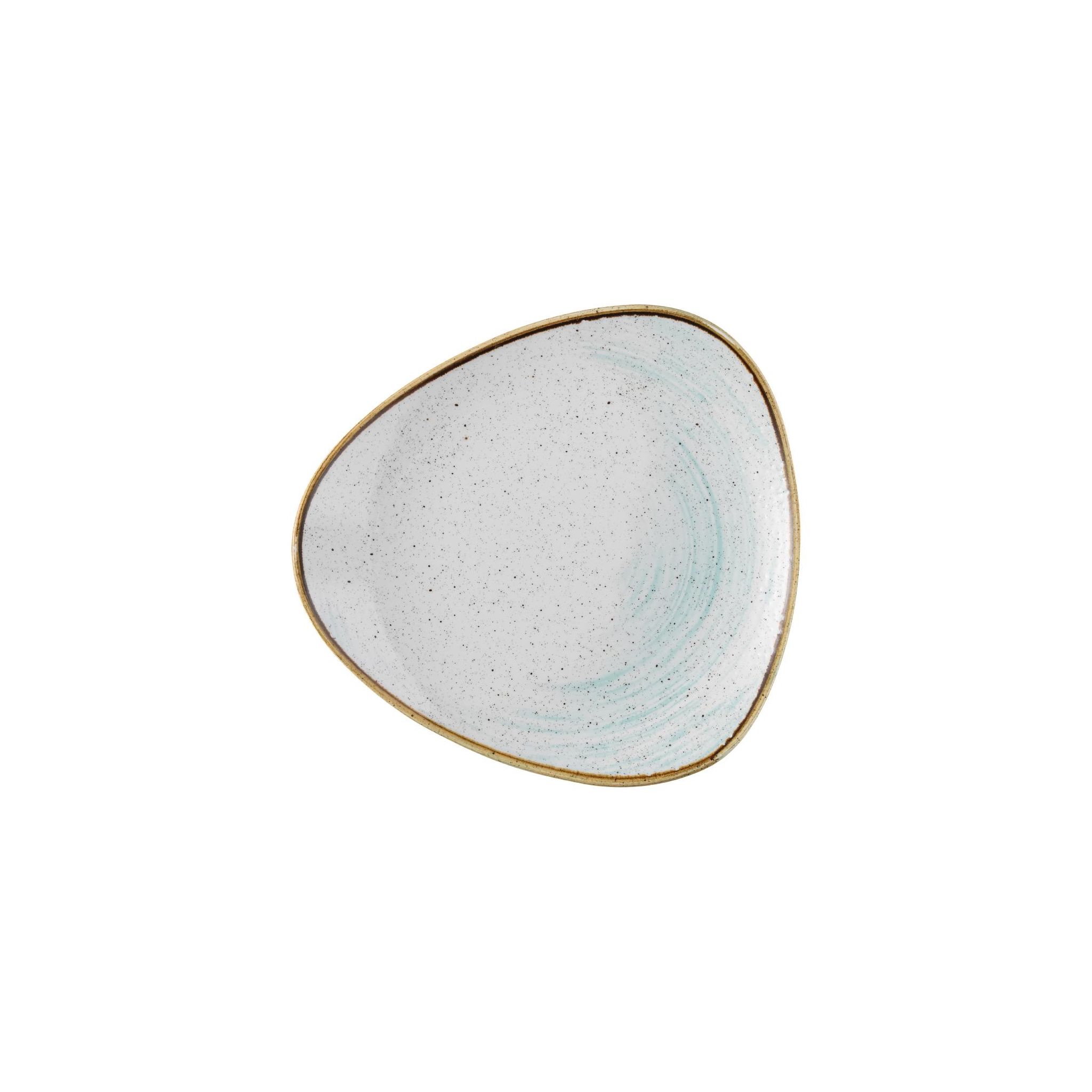 Churchill Stonecast Accents FS863 Lotus Plates Duck egg 229mm (Pack of 12)