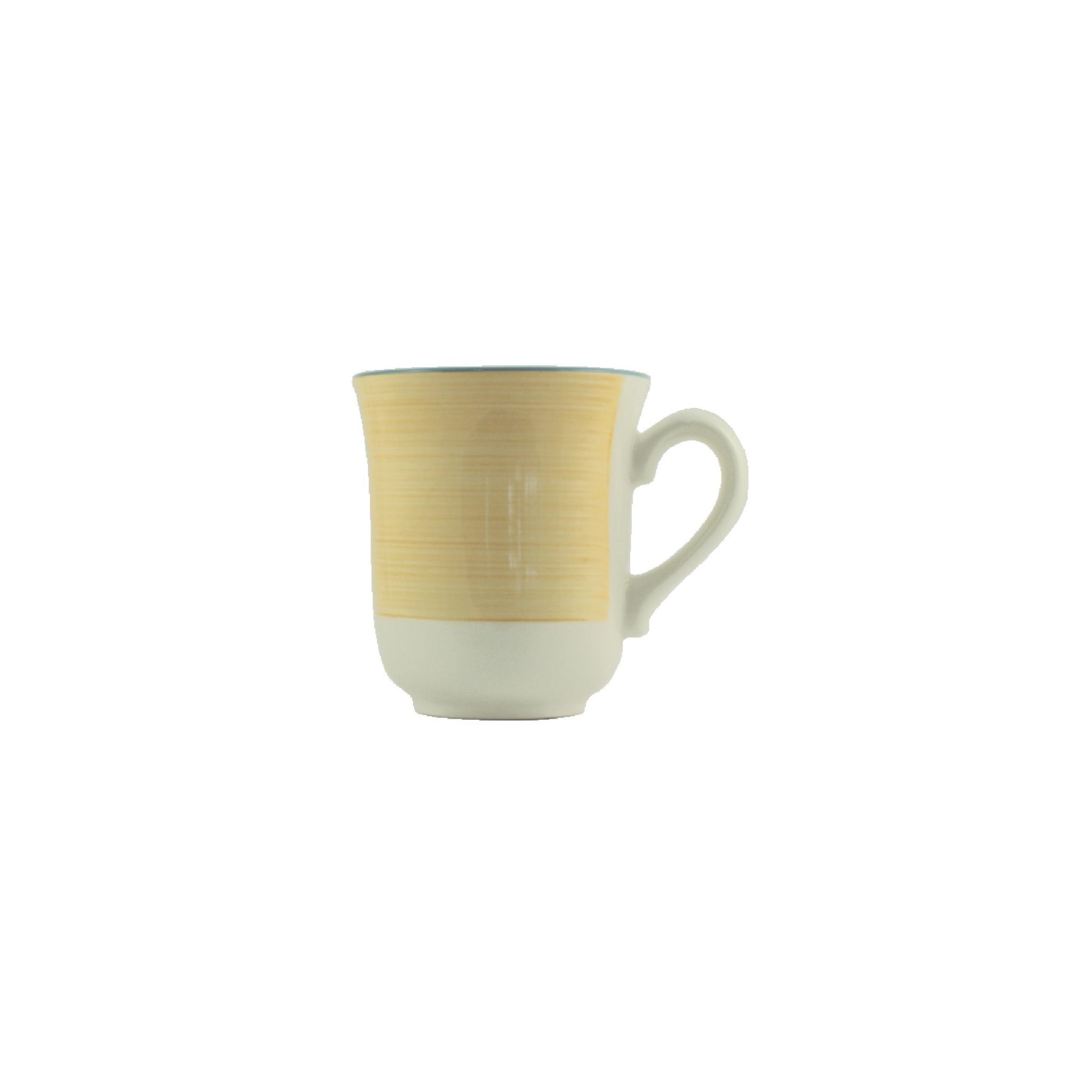 Steelite Rio V3009 Yellow Club Mugs 285ml (Pack of 36)