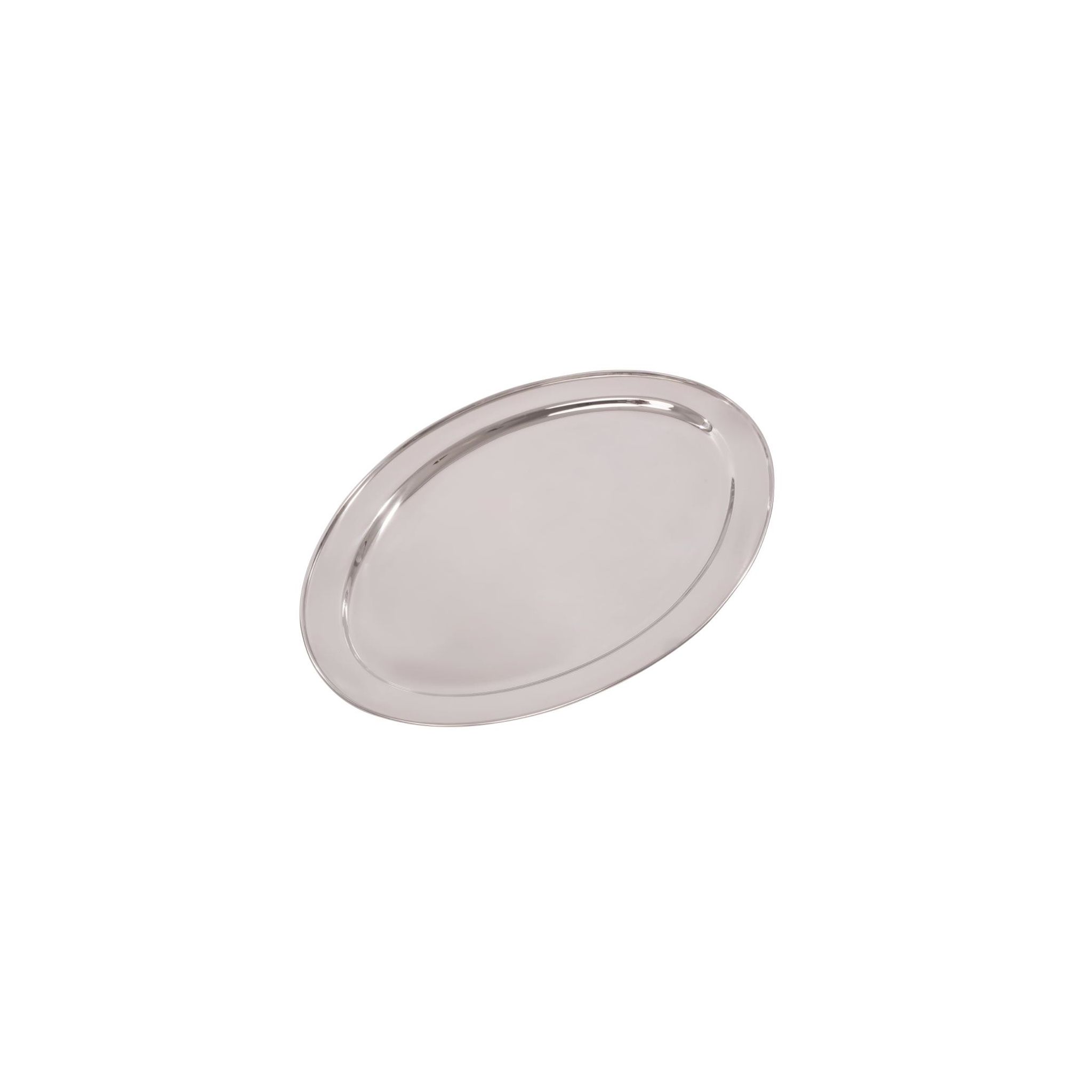 Olympia K370 Stainless Steel Oval Serving Tray 660mm