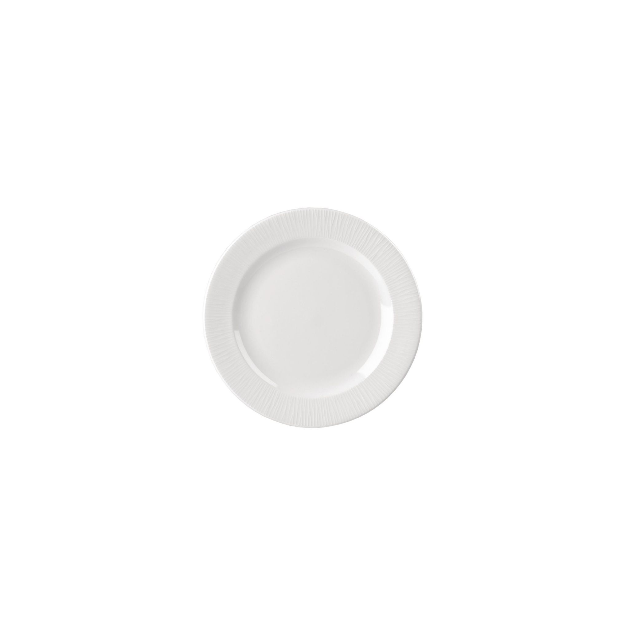 Churchill Bamboo DK411 Footed Plates White 231mm (Pack of 12)