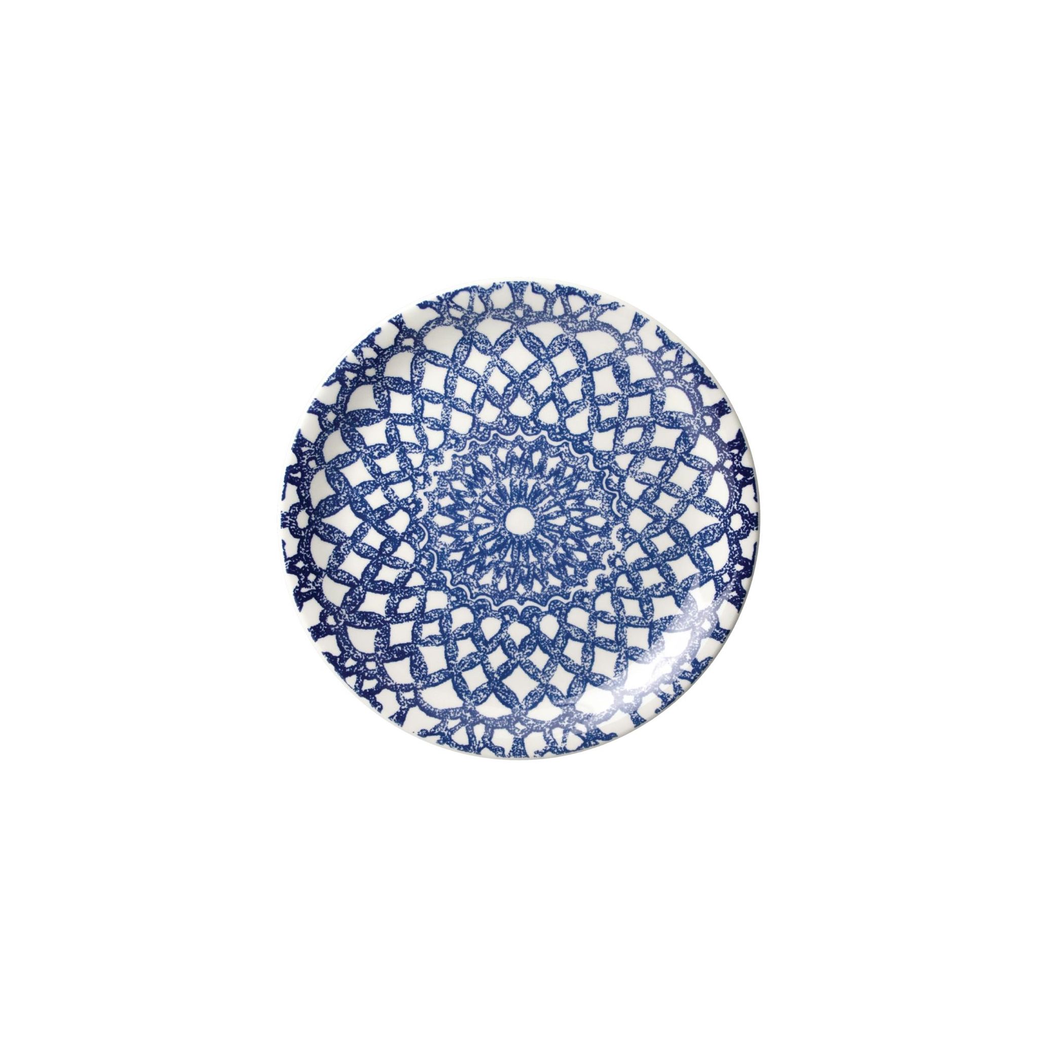 Steelite Ink Nomad VV1884 Coupe Plates Blue 203mm (Pack of 12)