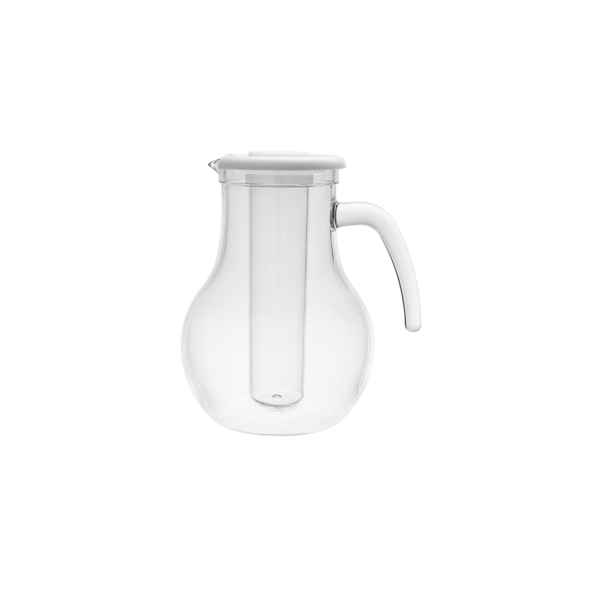 Olympia Kristallon HC356 Polycarbonate Jug With Cooling Tube Clear 1.6Ltr