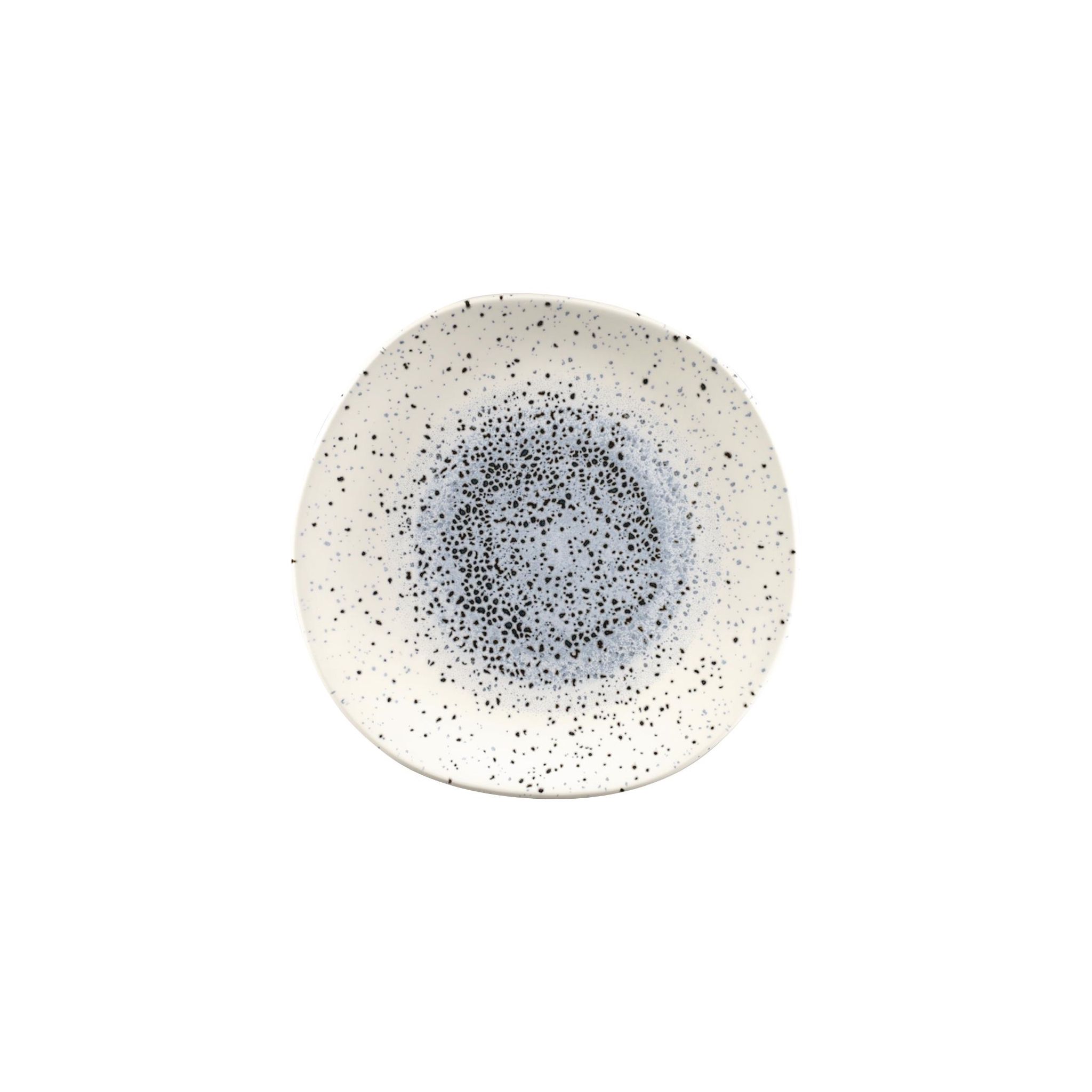 Churchill Studio Prints Mineral FC125 Blue Centre Organic Round Plates 286mm (Pack of 12)