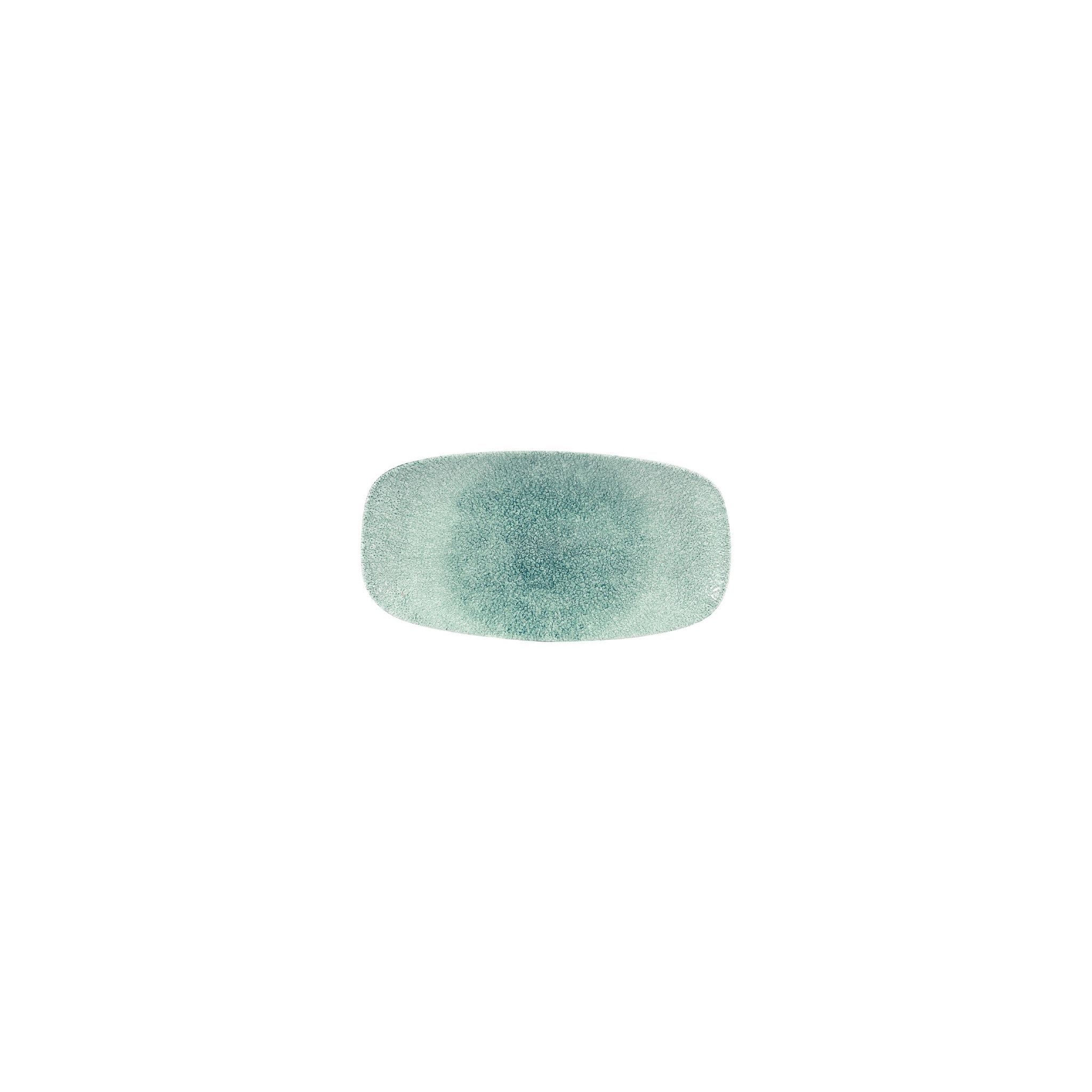 Churchill Studio Prints Raku DW405 Rectangular Plates Jade Green 153 x 298mm (Pack of 12)