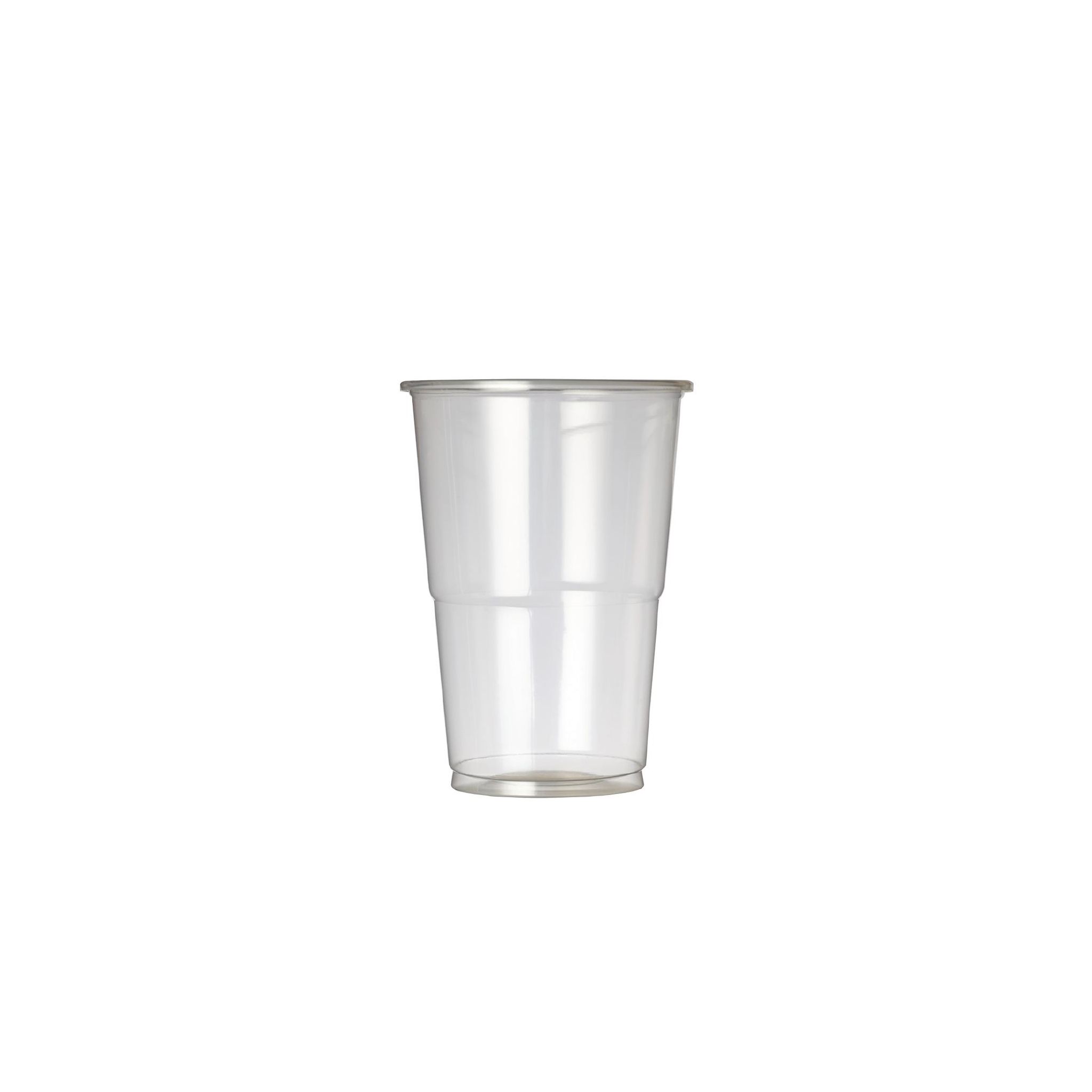 eGreen Premium Flexy-Glass CP890 Recyclable Half Pint To Brim Cups UKCA CE Marked 284ml (Pack of 1000)