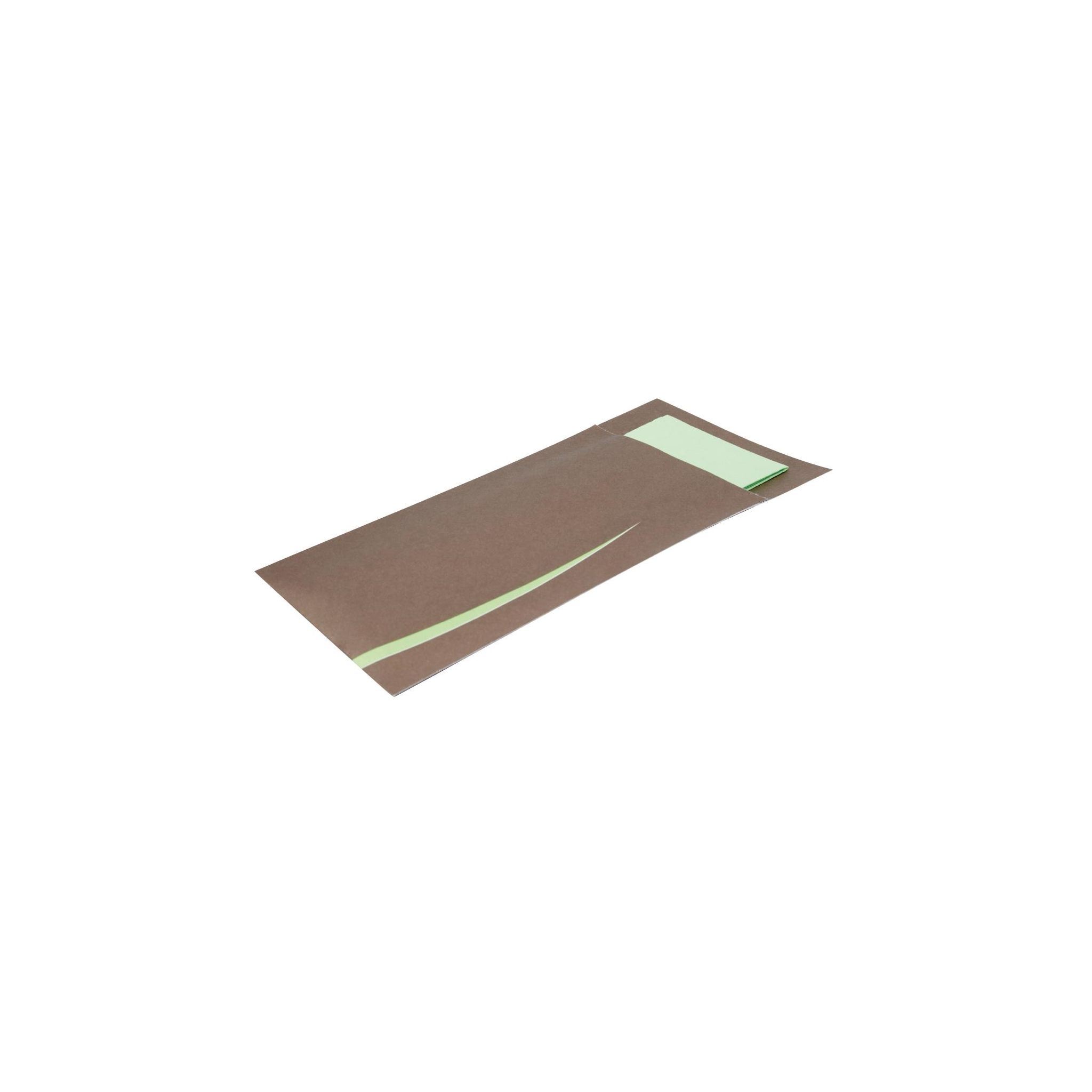 Europochette CK237 Bari Brown Cutlery Pouch with Napkin (Pack of 100)