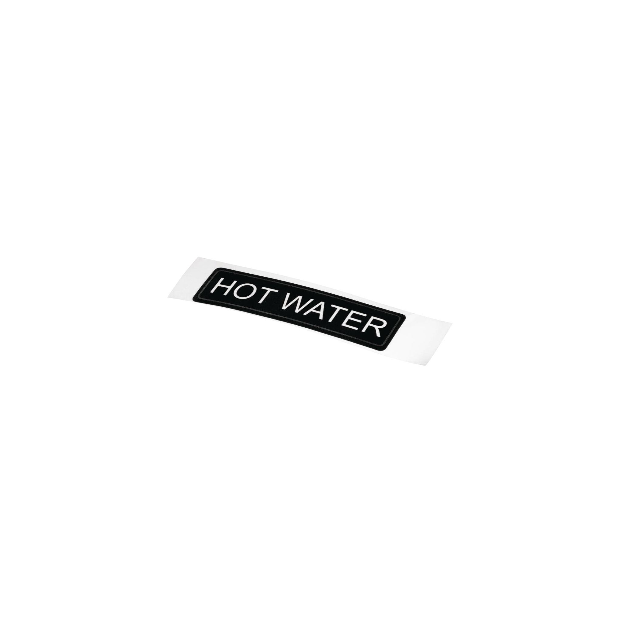 Olympia K705 Adhesive Airpot Label Hot Water