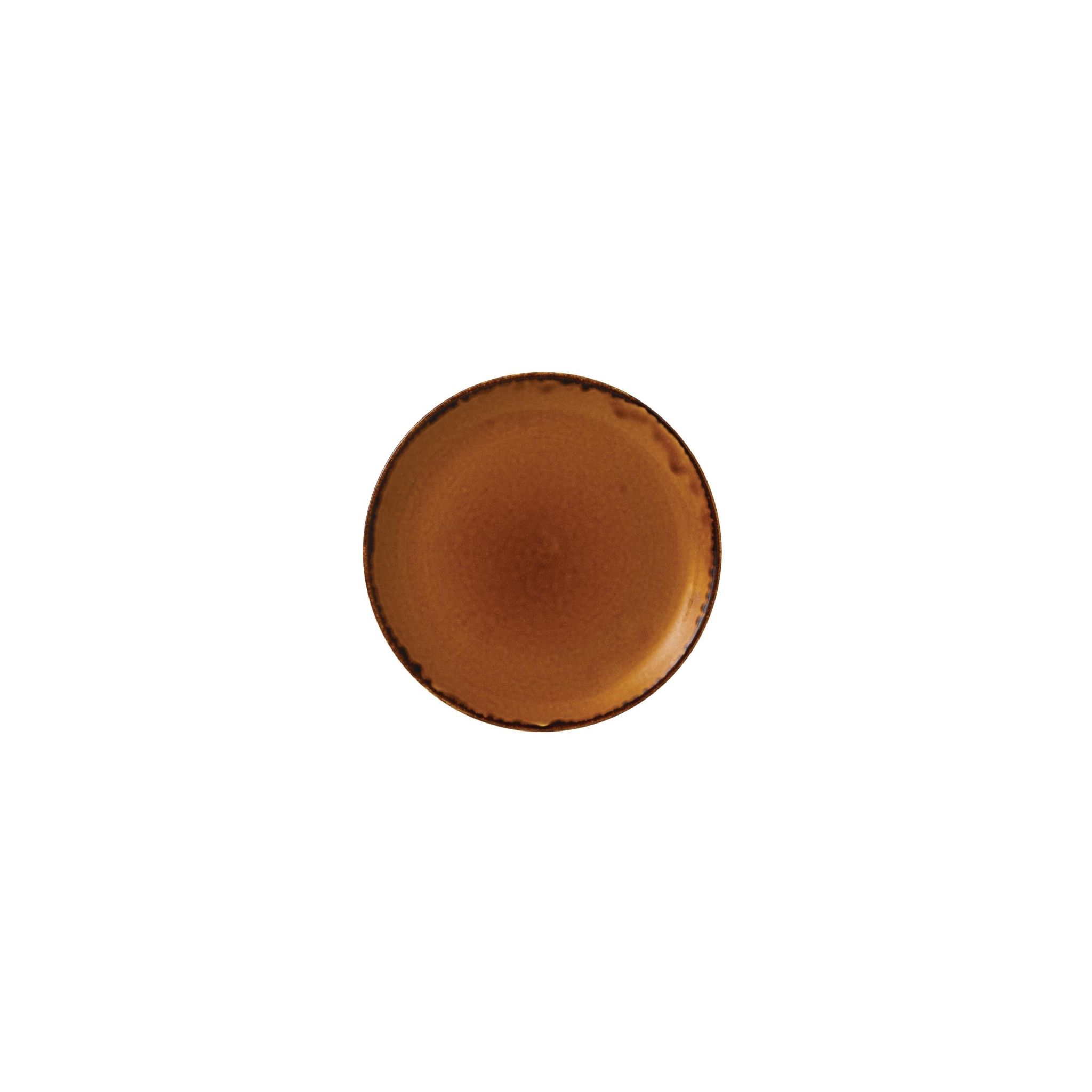 Dudson Harvest FC016 Harvest Evolve Coupe Plates Brown 217mm (Pack of 12)