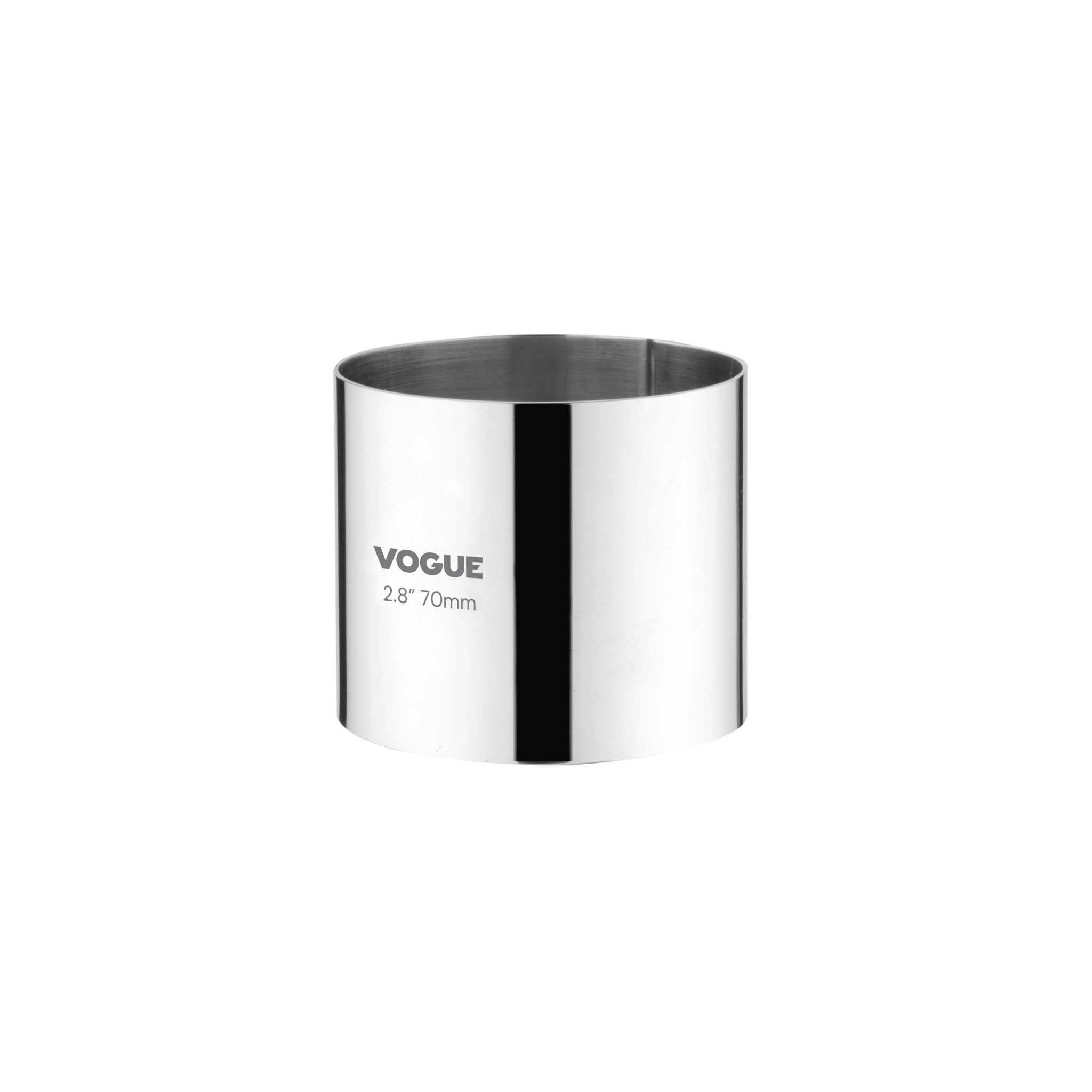 Vogue CC056 Stainless Steel Mousse Ring 60 x 70mm
