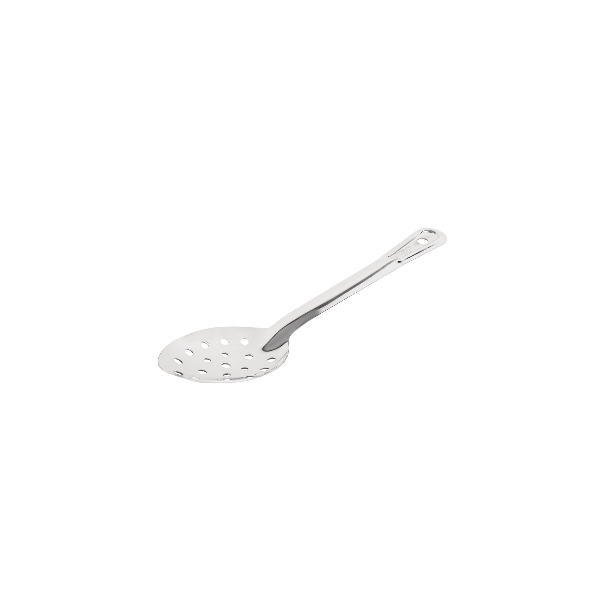 Vogue J631 Stainless Steel Perforated Serving Spoon 11"