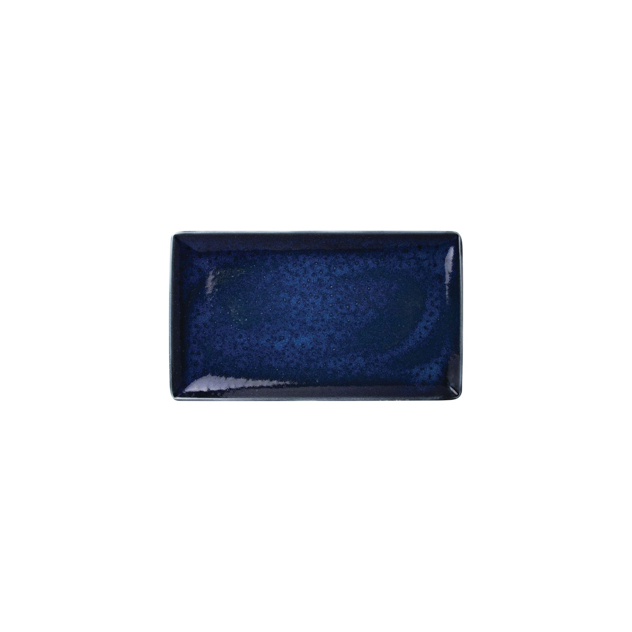 Steelite Vesuvius VV1827 Rectangle Three Lapis 330 x 190mm (Pack of 12)