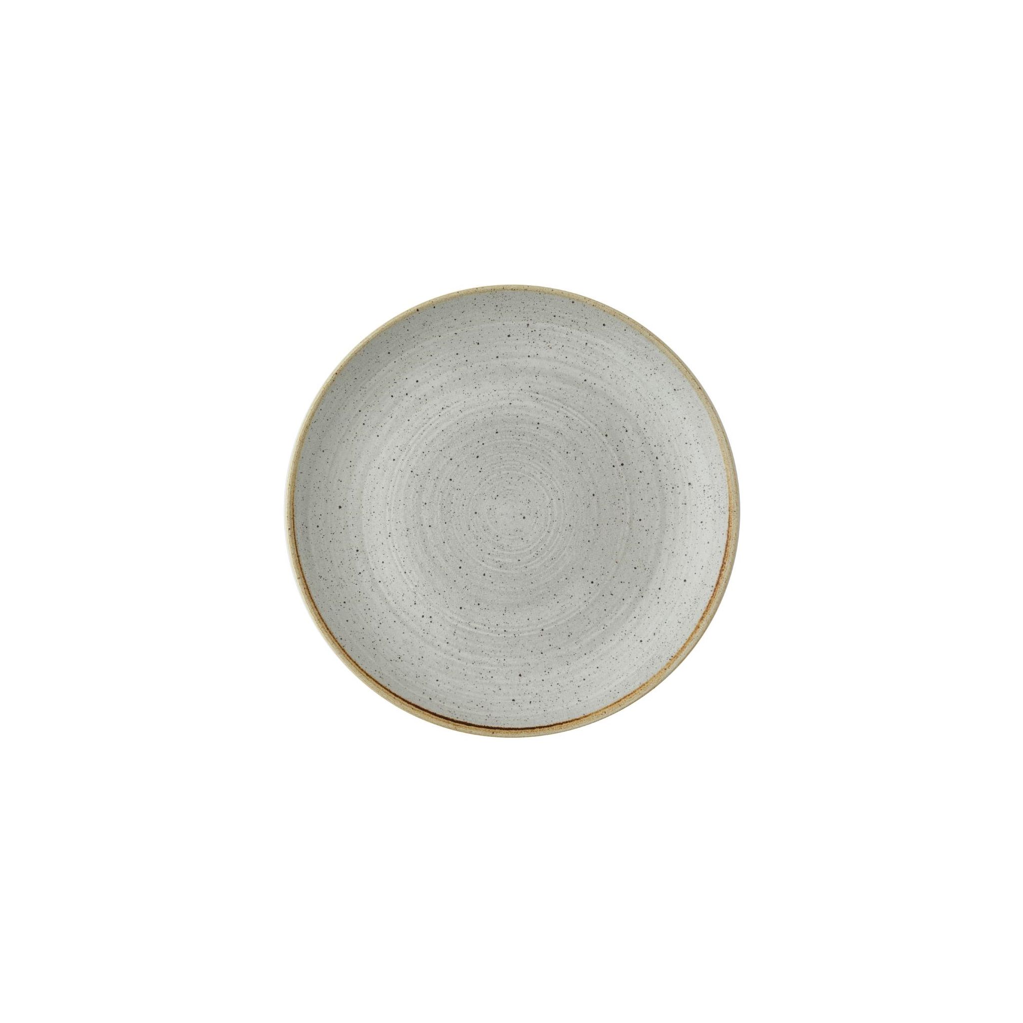 Churchill Stonecast Raw CX649 Evolve Coupe Plates Grey 285mm (Pack of 12)