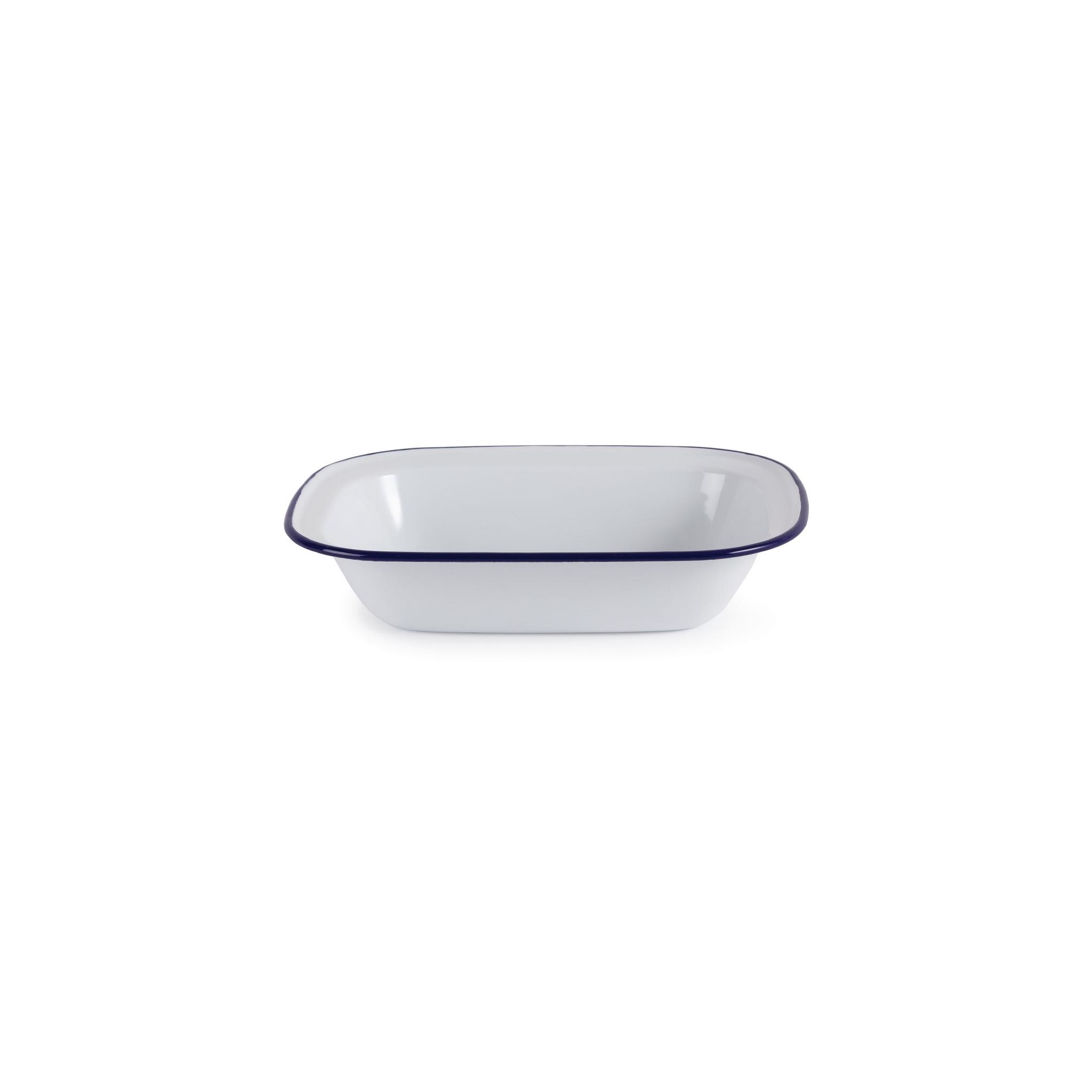 Olympia Enamel GM510 Dishes Rectangular 280 x 190mm (Pack of 6)