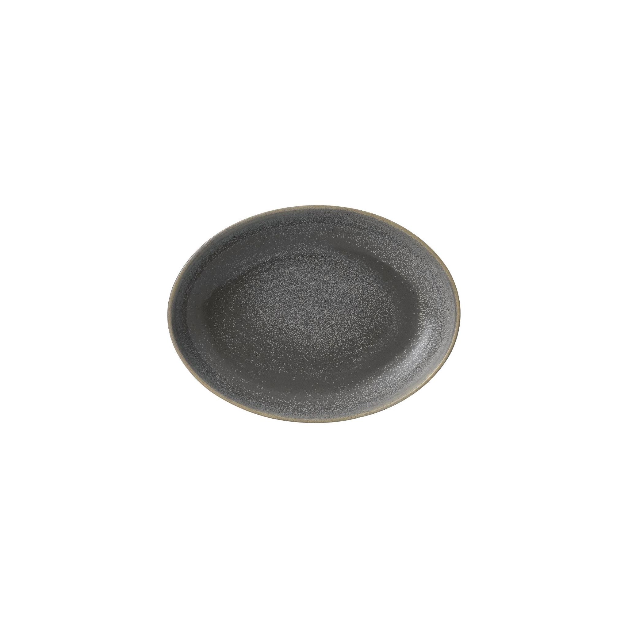 Dudson Evo FE301 Granite Deep Oval Bowl 267 x 196mm (Pack of 6)
