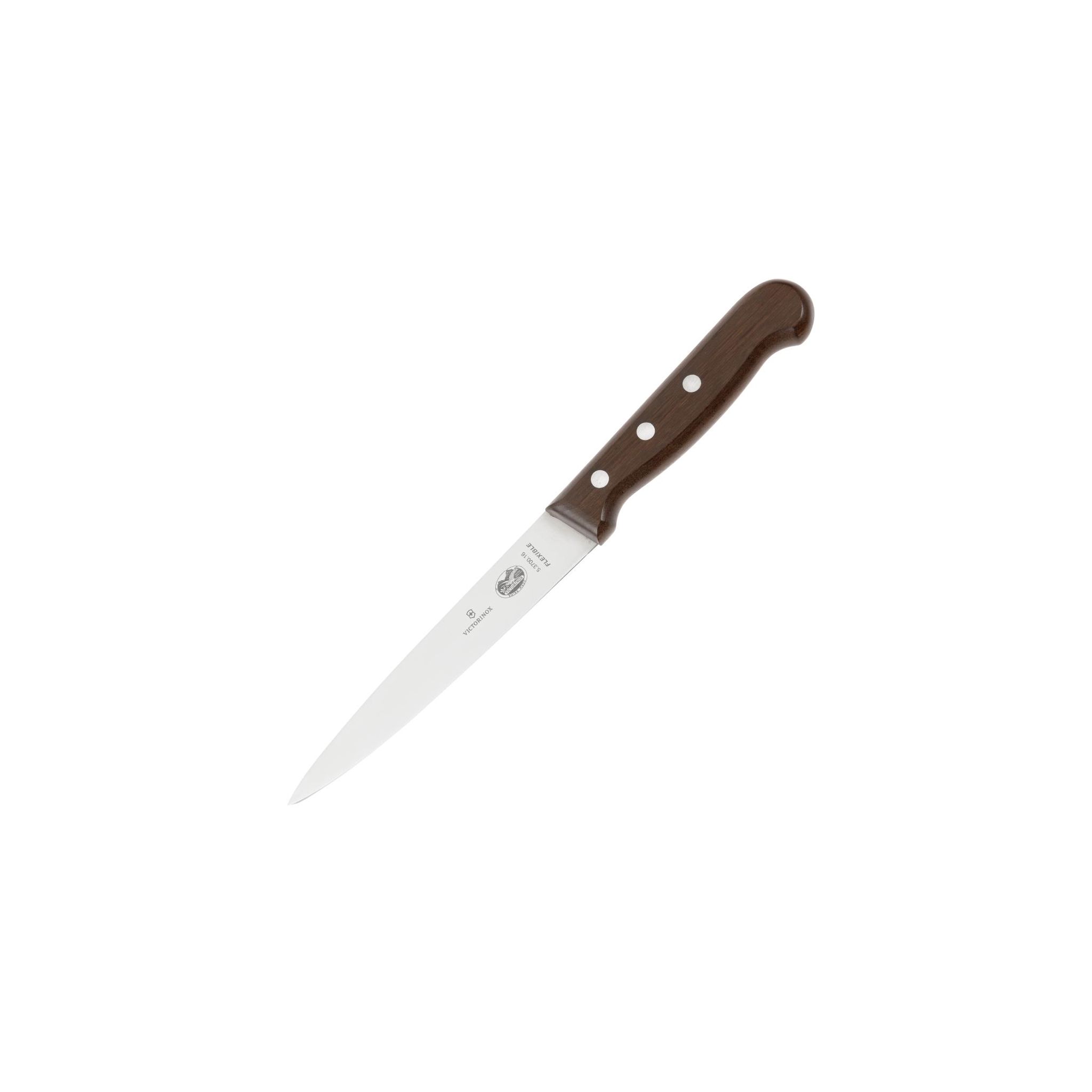 Victorinox C610 Wooden Handled Fillet Knife Brown 6"