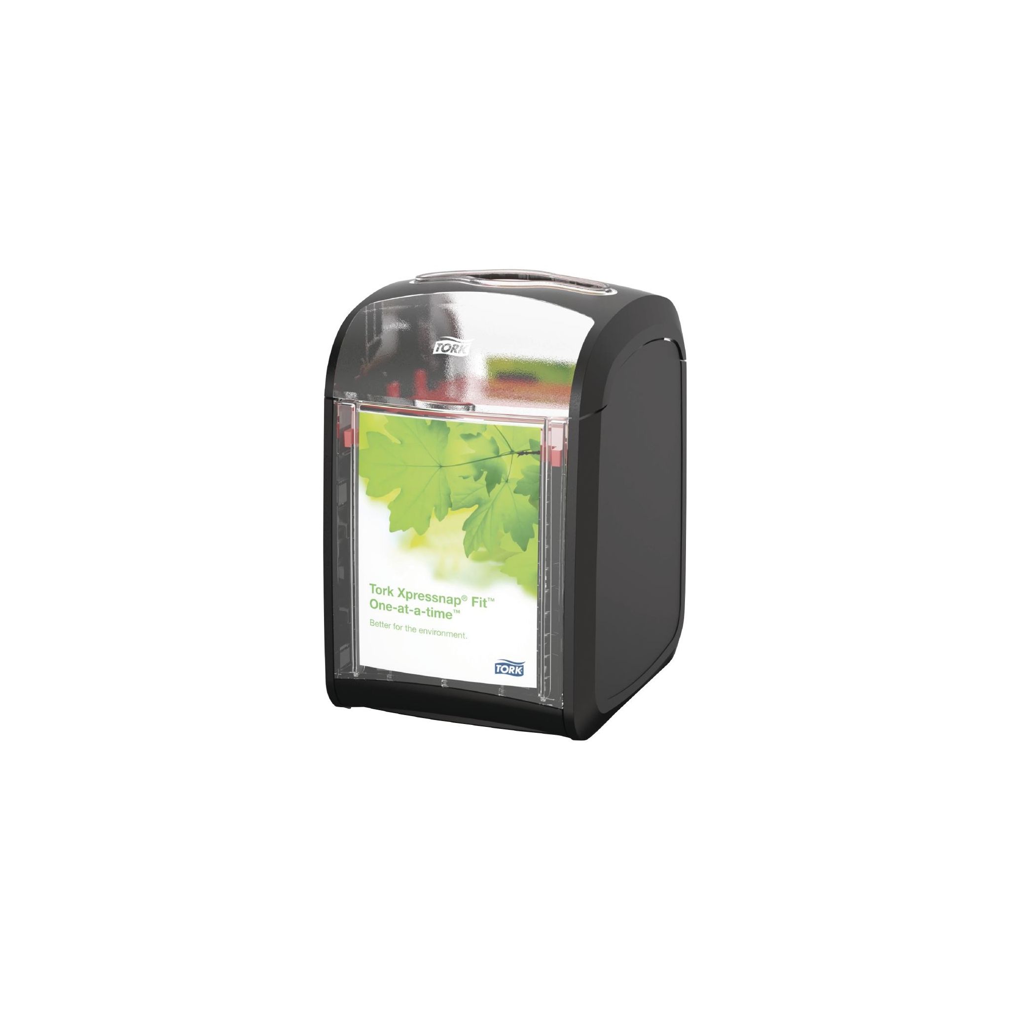 Tork Xpressnap FS374 Tabletop Napkins Dispenser Black