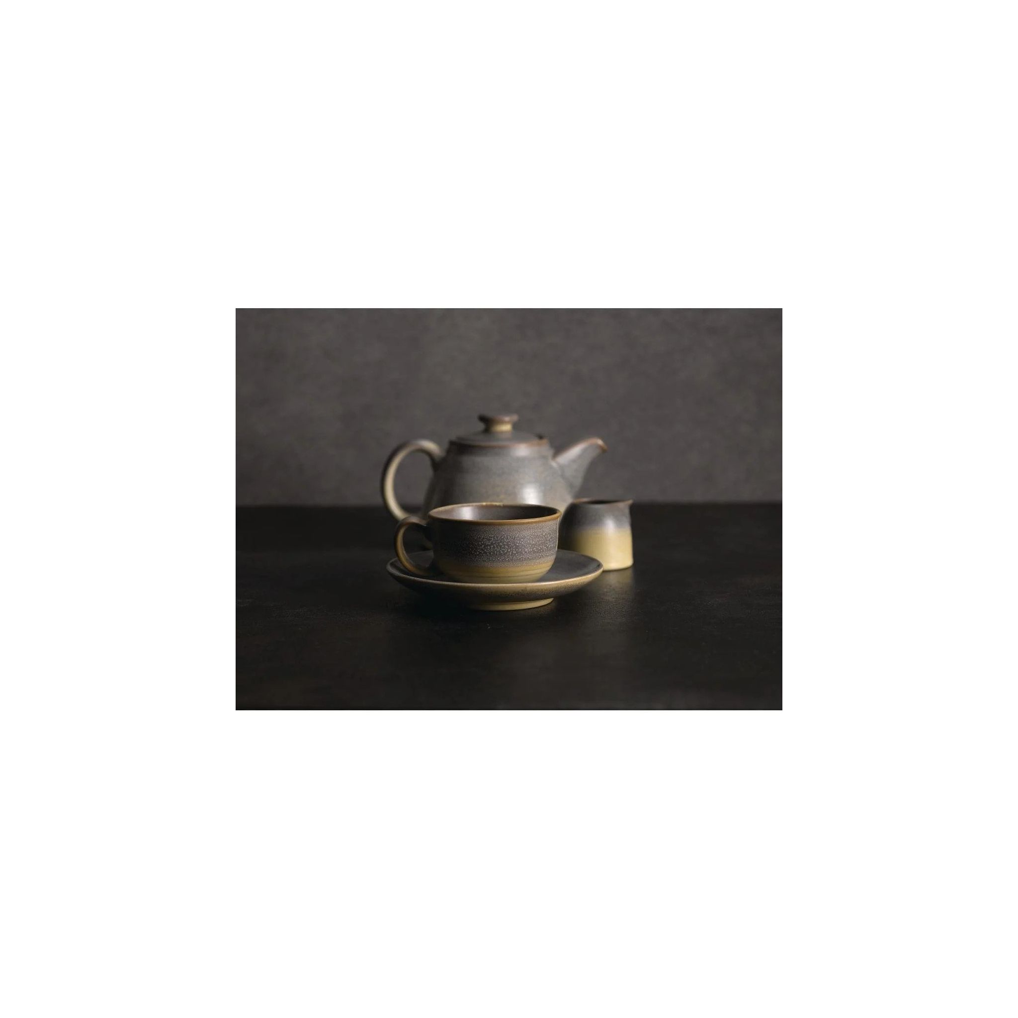 Dudson Evo FJ768 Lids For 828ml Teapots Granite (Pack of 6)