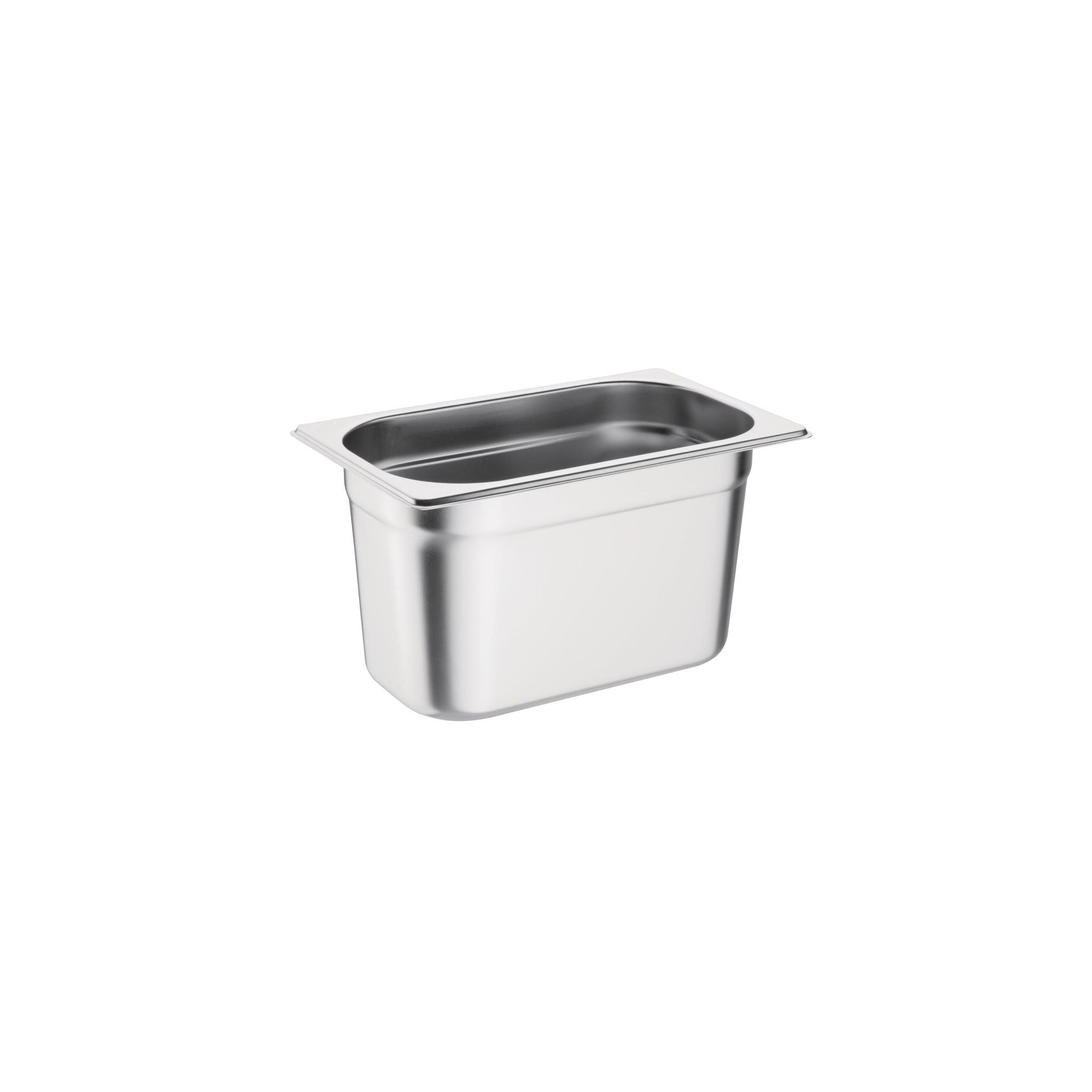 Vogue K820 Stainless Steel 1/4 Gastronorm Tray 150mm