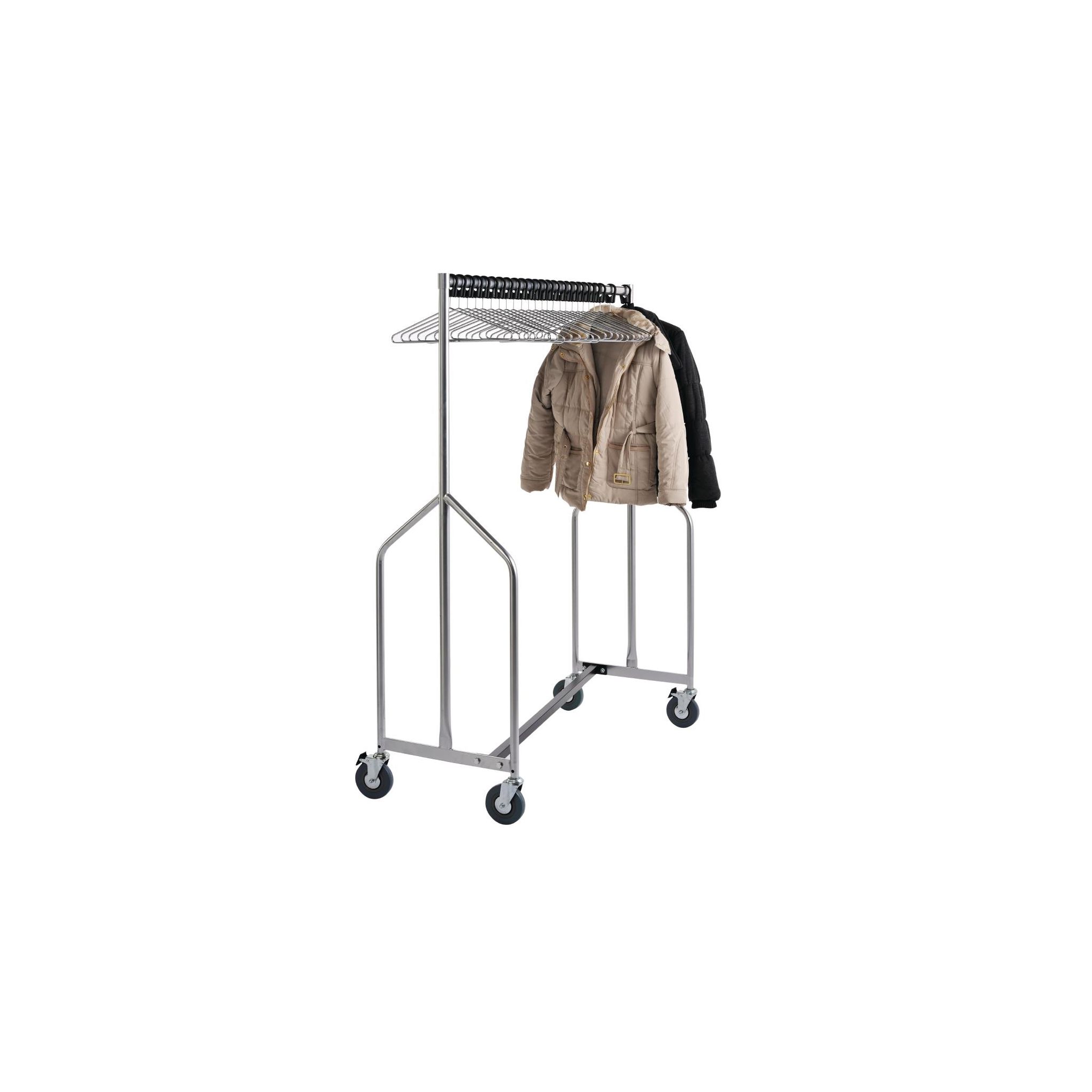 Bolero GK912 Heavy Duty Z Garment Rail With 25 Anti Theft Hangers