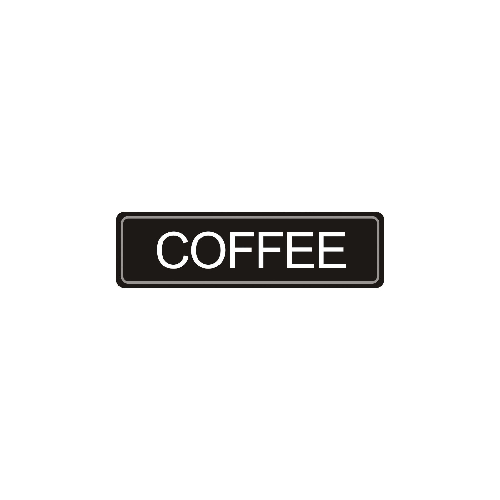 Olympia K703 Adhesive Airpot Label Coffee