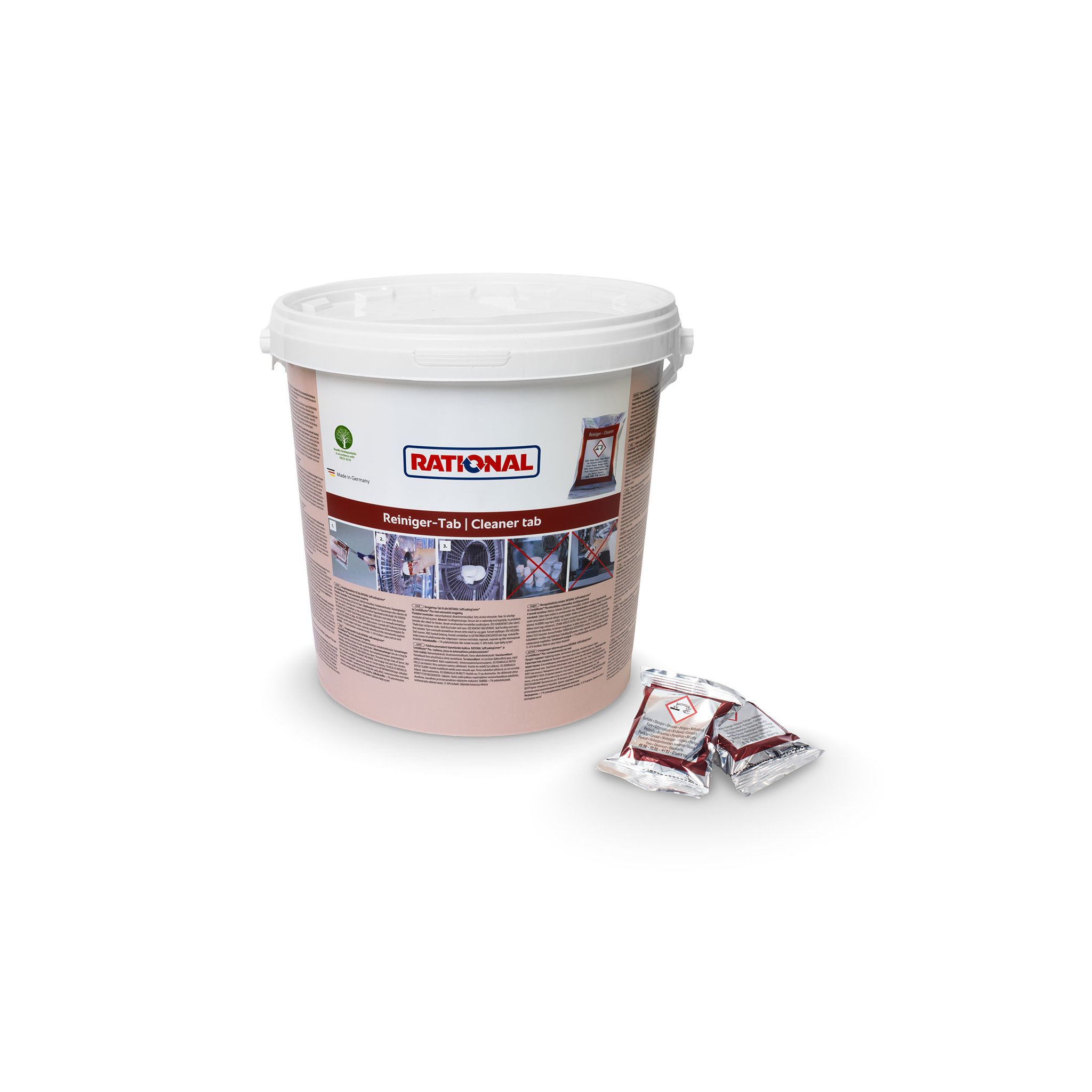 Rational 56.00.210 Red Care Cleaner/Detergent Tablets For iCombi Pro & Classic with Efficient CareControl (100 Per Pack)