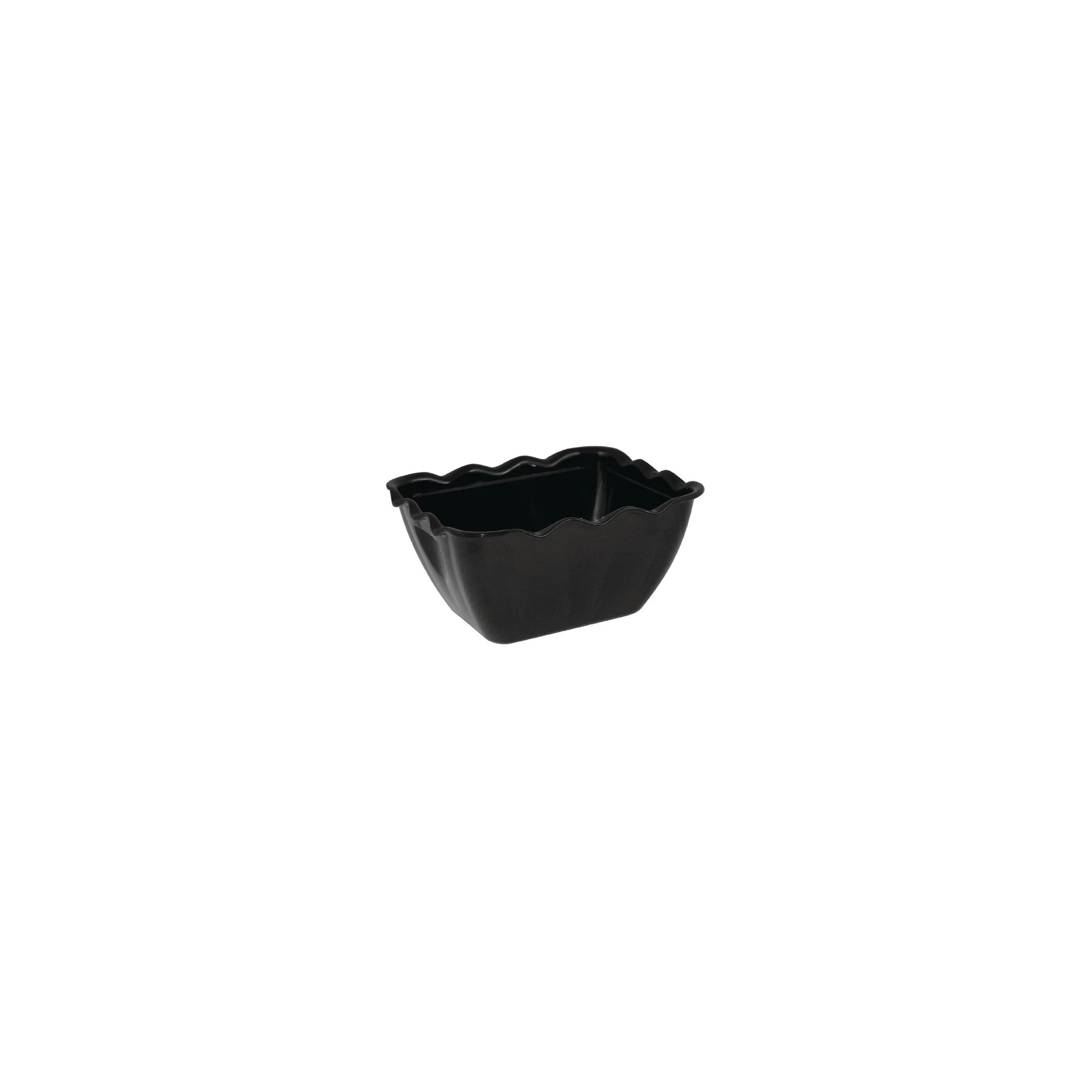 Olympia Kristallon CB757 Salad Crock 750ml Black
