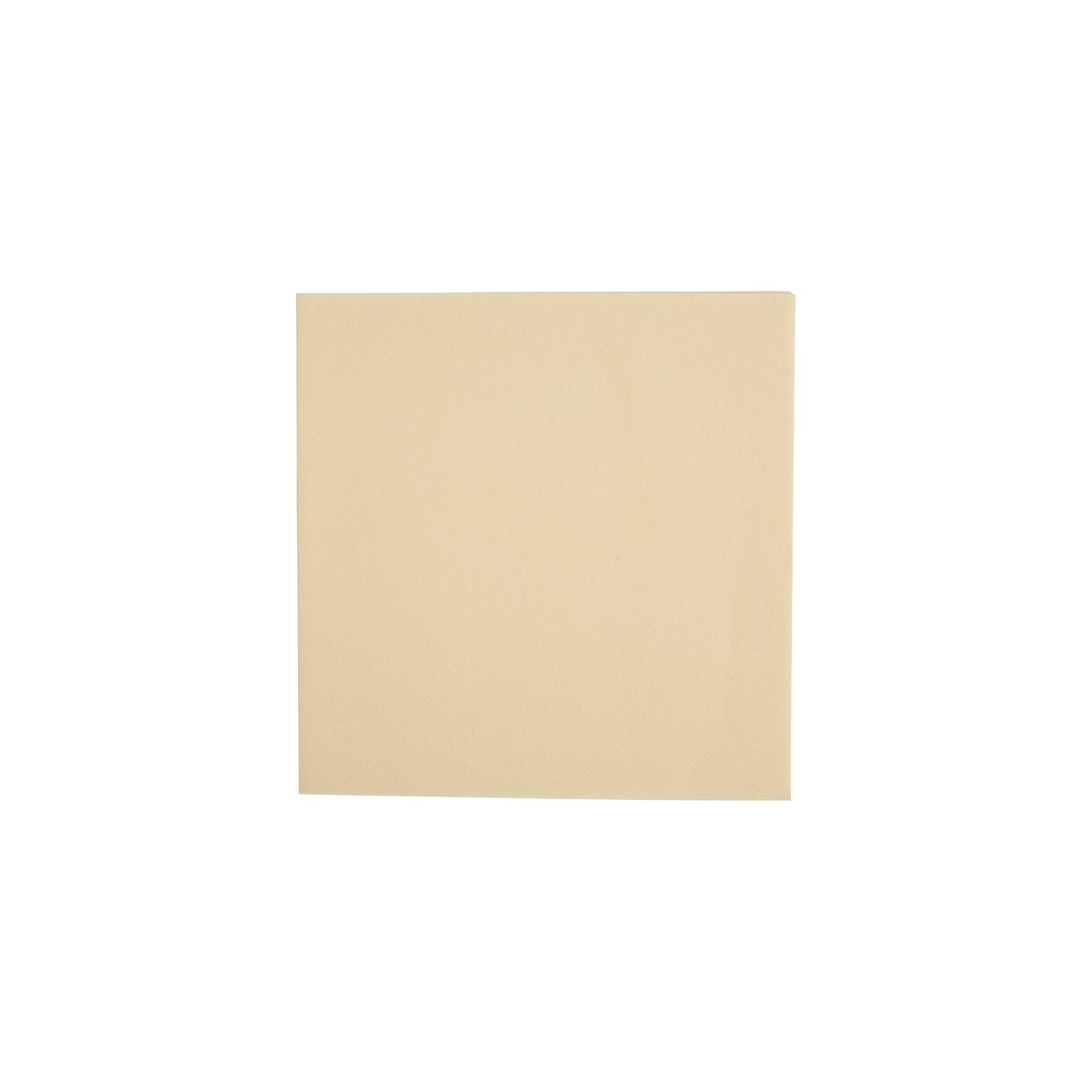 Fiesta Recyclable FE265 Premium Tablin Dinner Napkin Cream 40x40cm Airlaid 1/4 Fold (Pack of 500)
