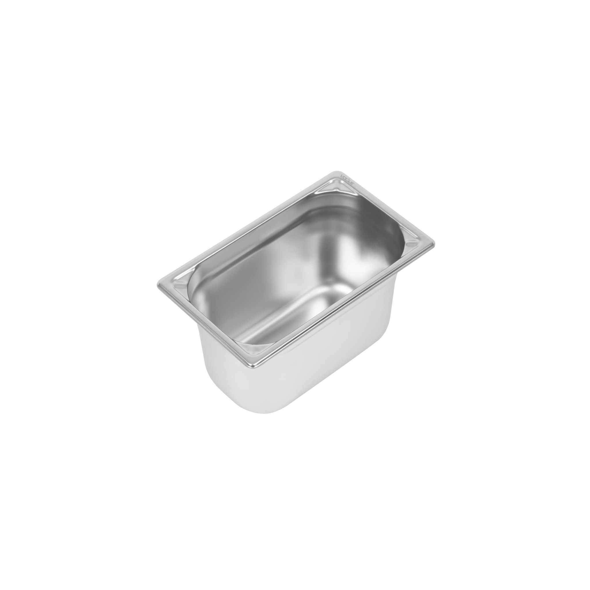 Vogue DW448 Heavy Duty Stainless Steel 1/4 Gastronorm Tray 150mm