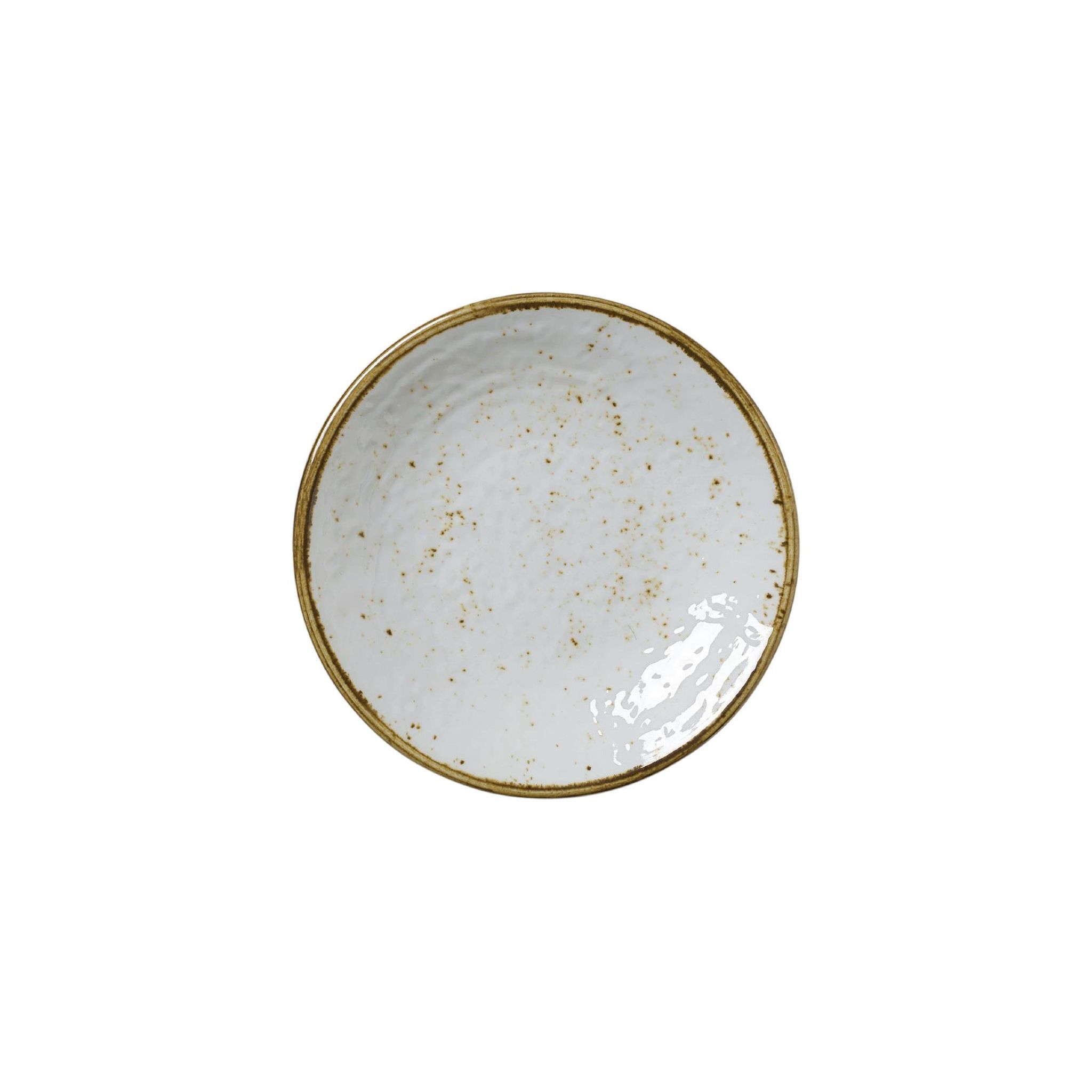 Steelite Craft Melamine VV1078 Coupe Plates White 162mm (Pack of 6)