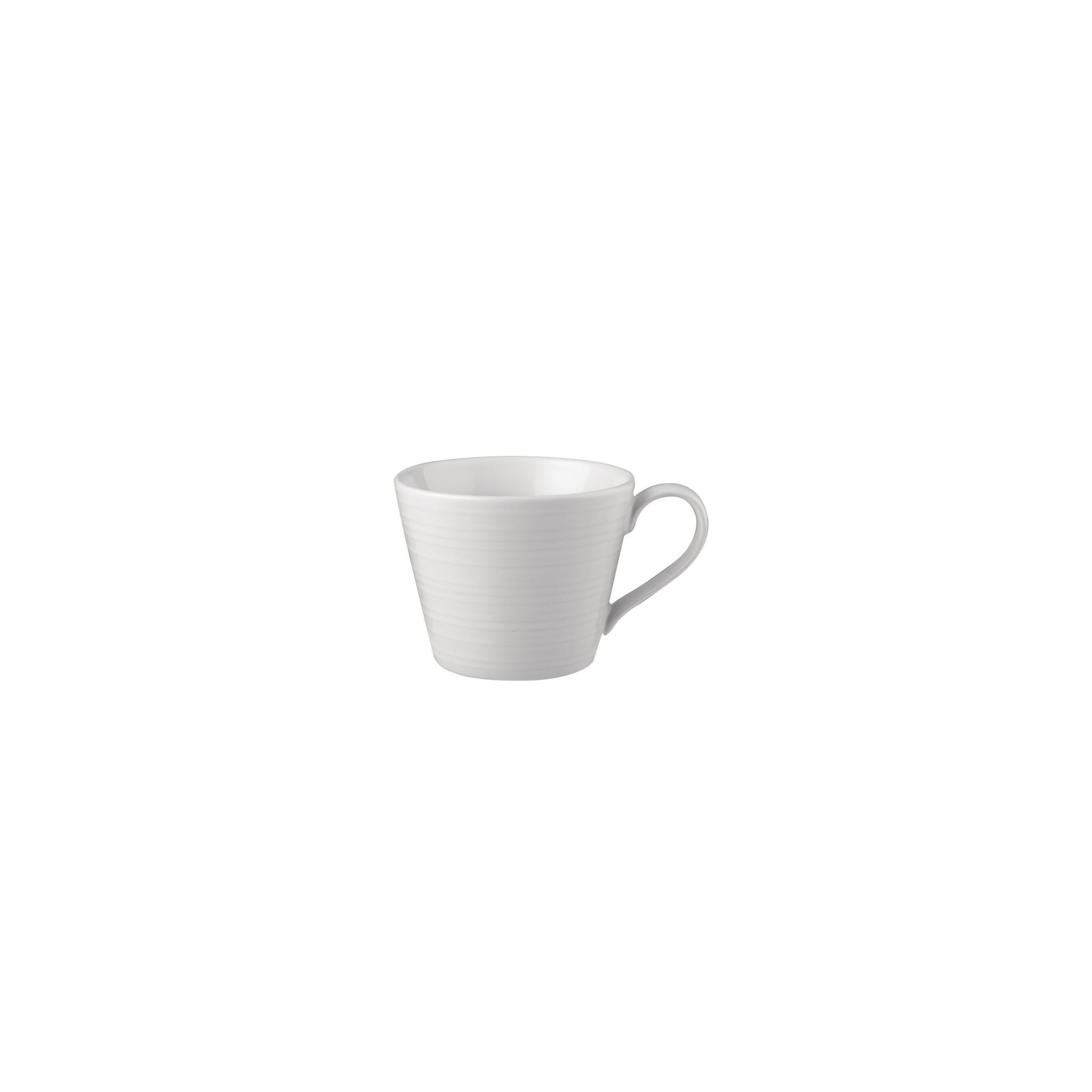 Churchill Art de Cuisine Rustics GF700 White Snug Mugs 341ml (Pack of 6)