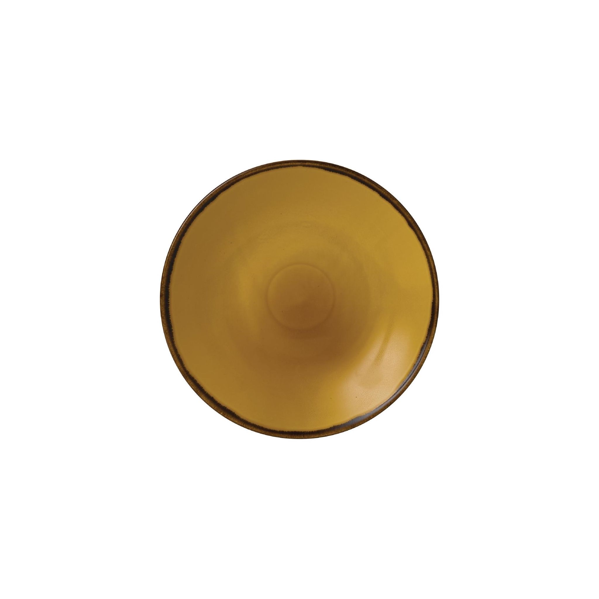 Dudson Harvest FJ776 Mustard Deep Coupe Plate 281mm (Pack of 12)