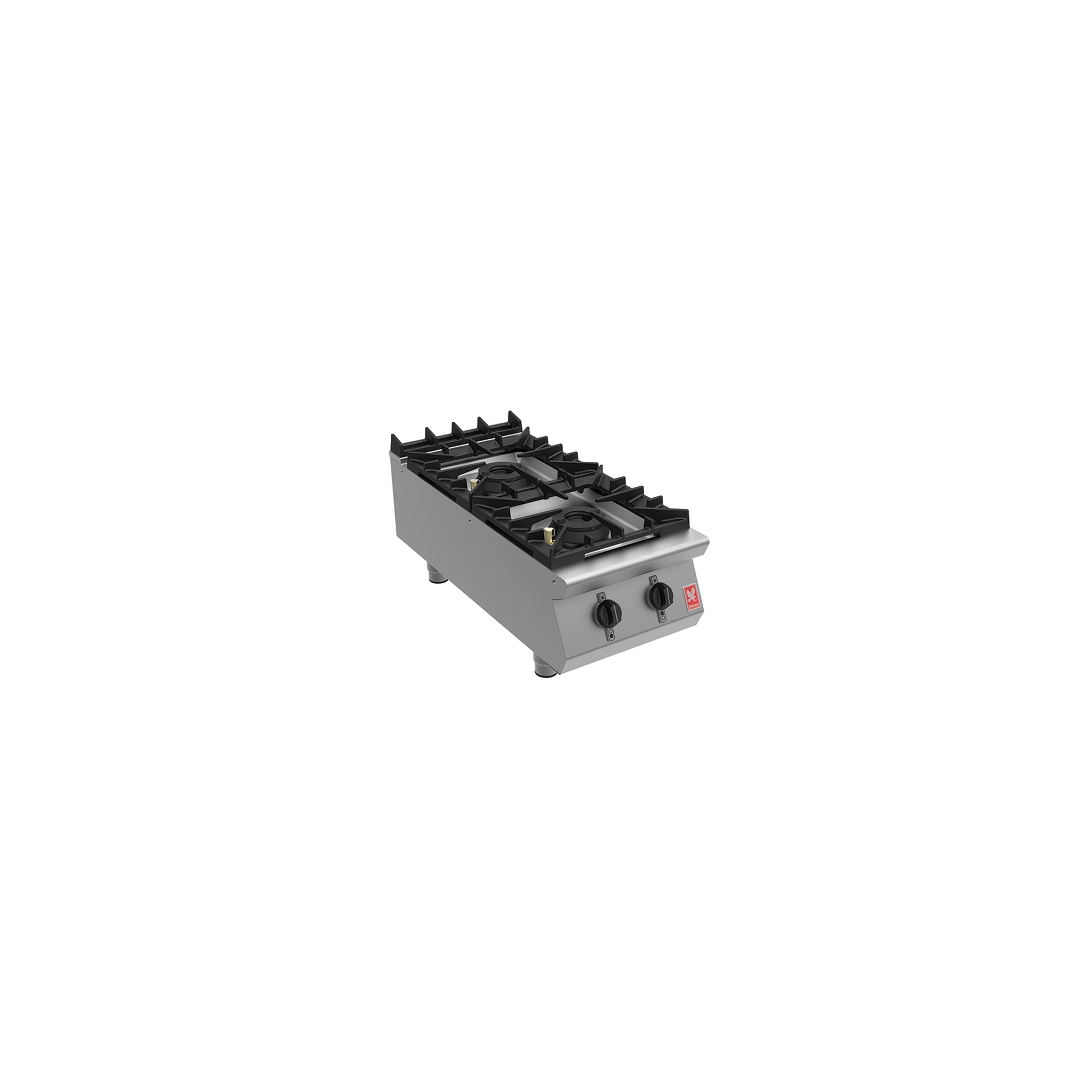 Falcon F900 G9042/N Natural Gas Countertop 2 Burner Hob