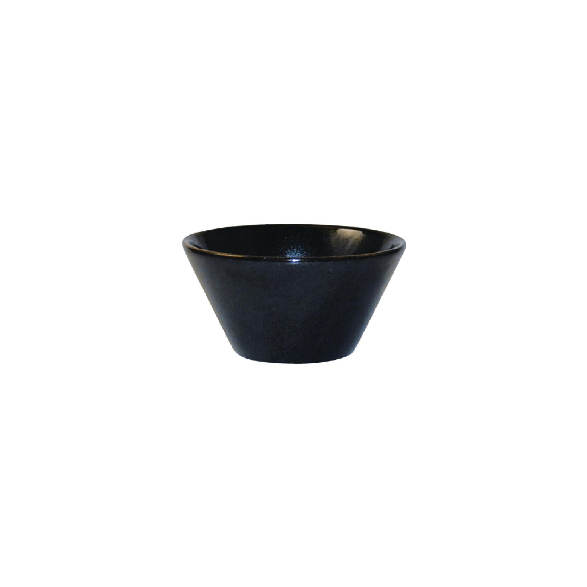 Churchill Bit on the Side DL404 Black Zest Snack Bowls 121mm (Pack of 12)