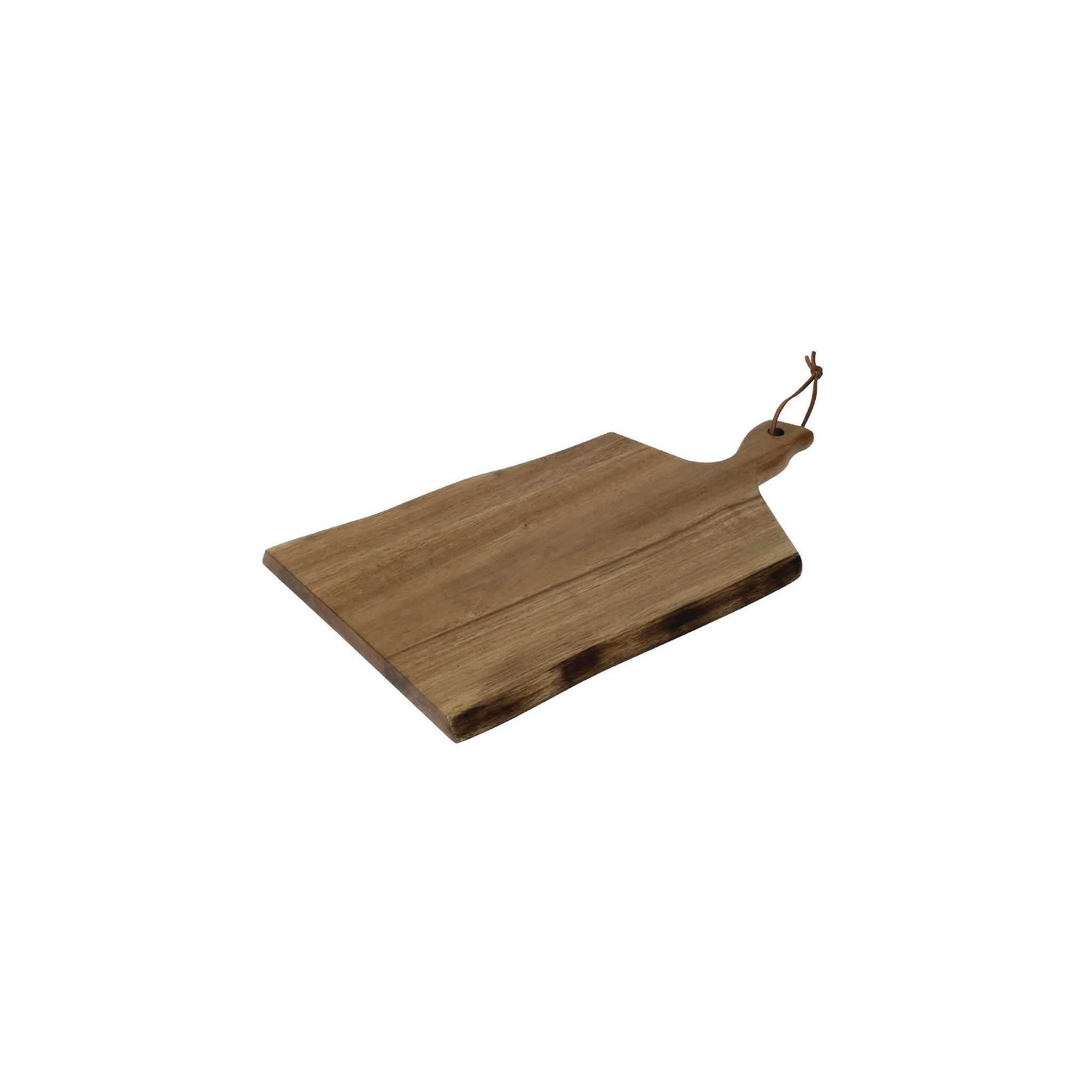Olympia GM263 Acacia Wood Wavy Handled Wooden Board Small 305mm