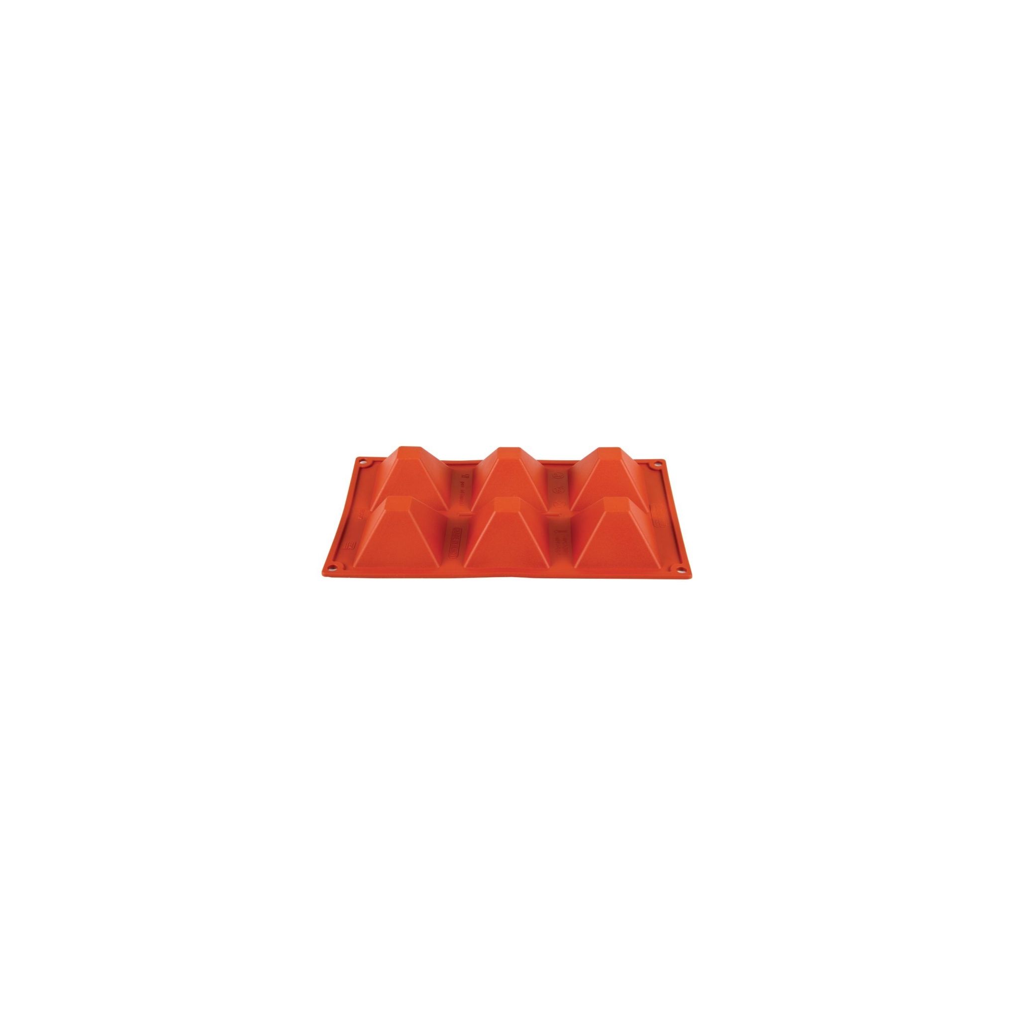 Pavoni Formaflex N943 Silicone Pyramid Mould 6 Cup