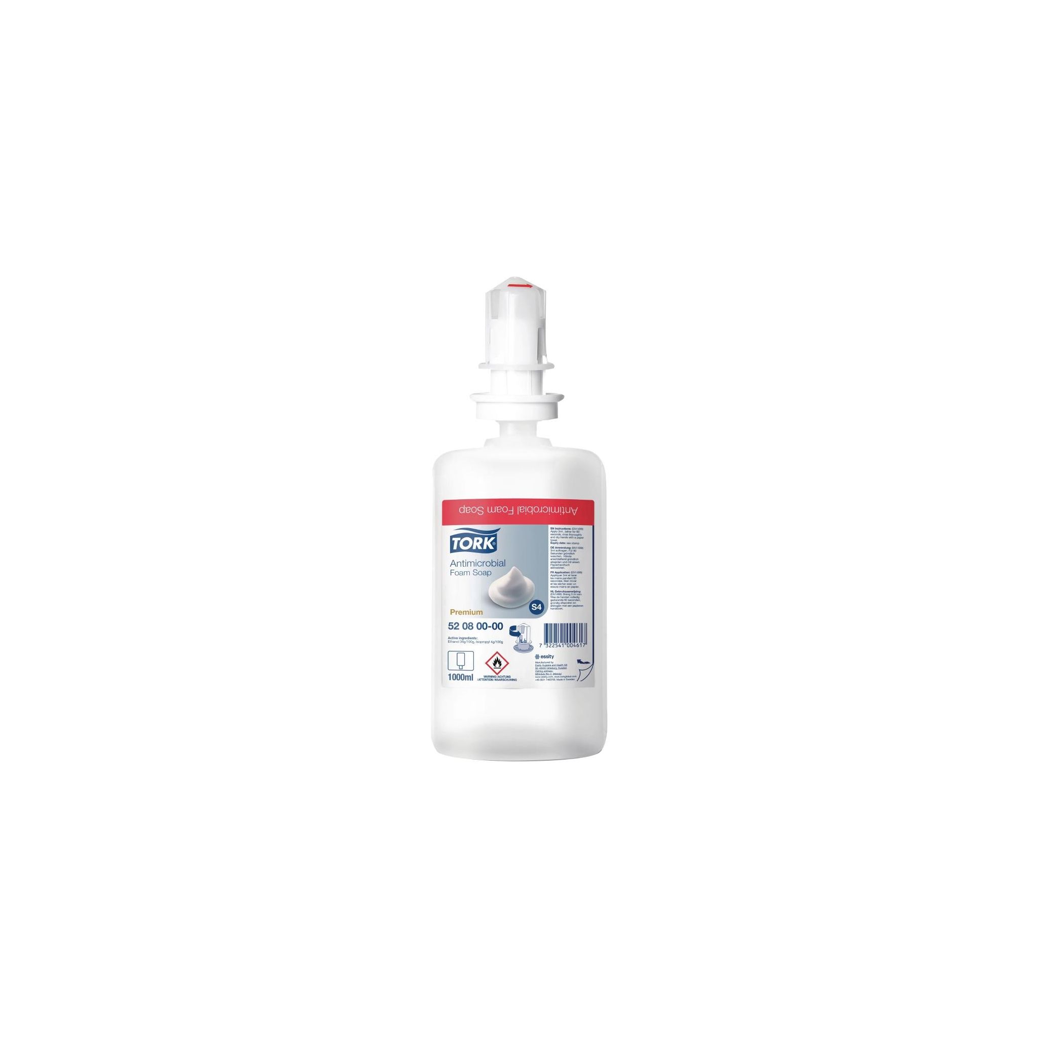 Tork Antimicrobial FT575 Foaming Hand Soap 1Ltr (Pack of 6)