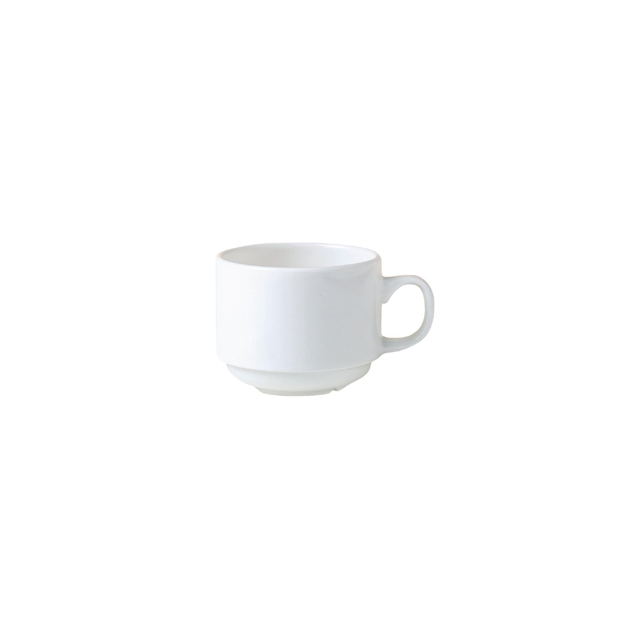 Steelite Monaco White V6883 Stacking Cup 212ml (Pack of 36)