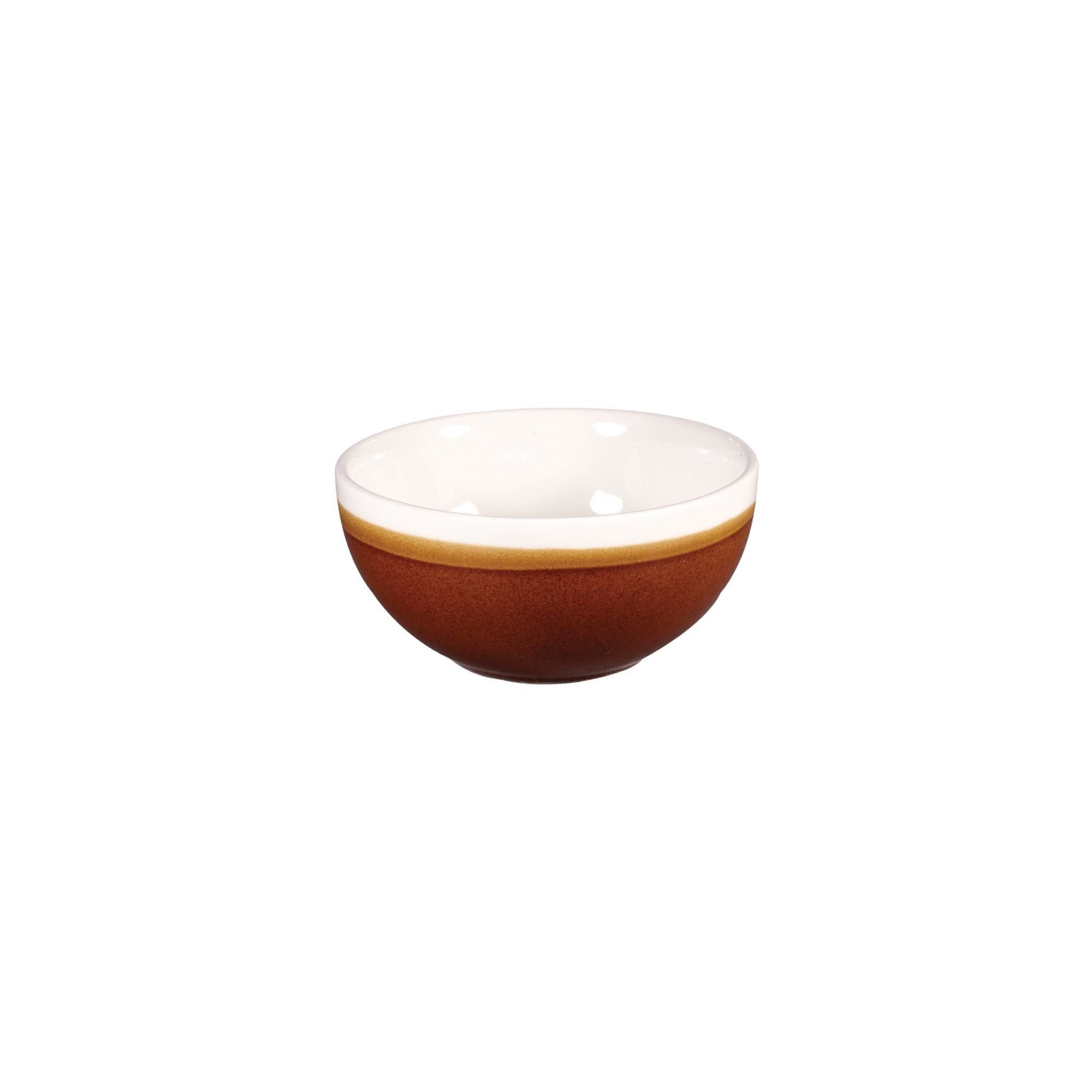 Churchill Monochrome DR681 Soup Bowls Cinnamon Brown 455ml (Pack of 12)