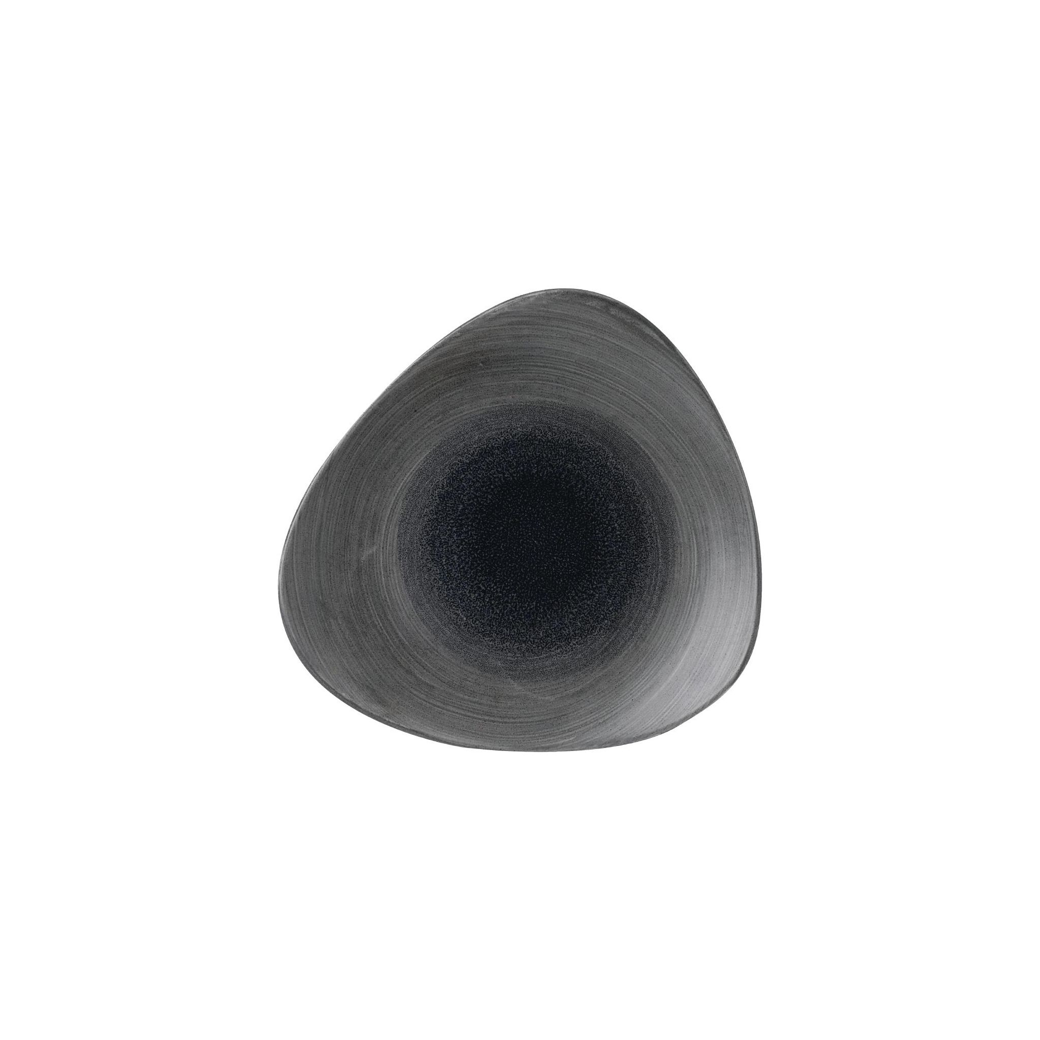 Churchill Stonecast Aqueous FD856 Lotus Plates Grey 254mm (Pack of 12)
