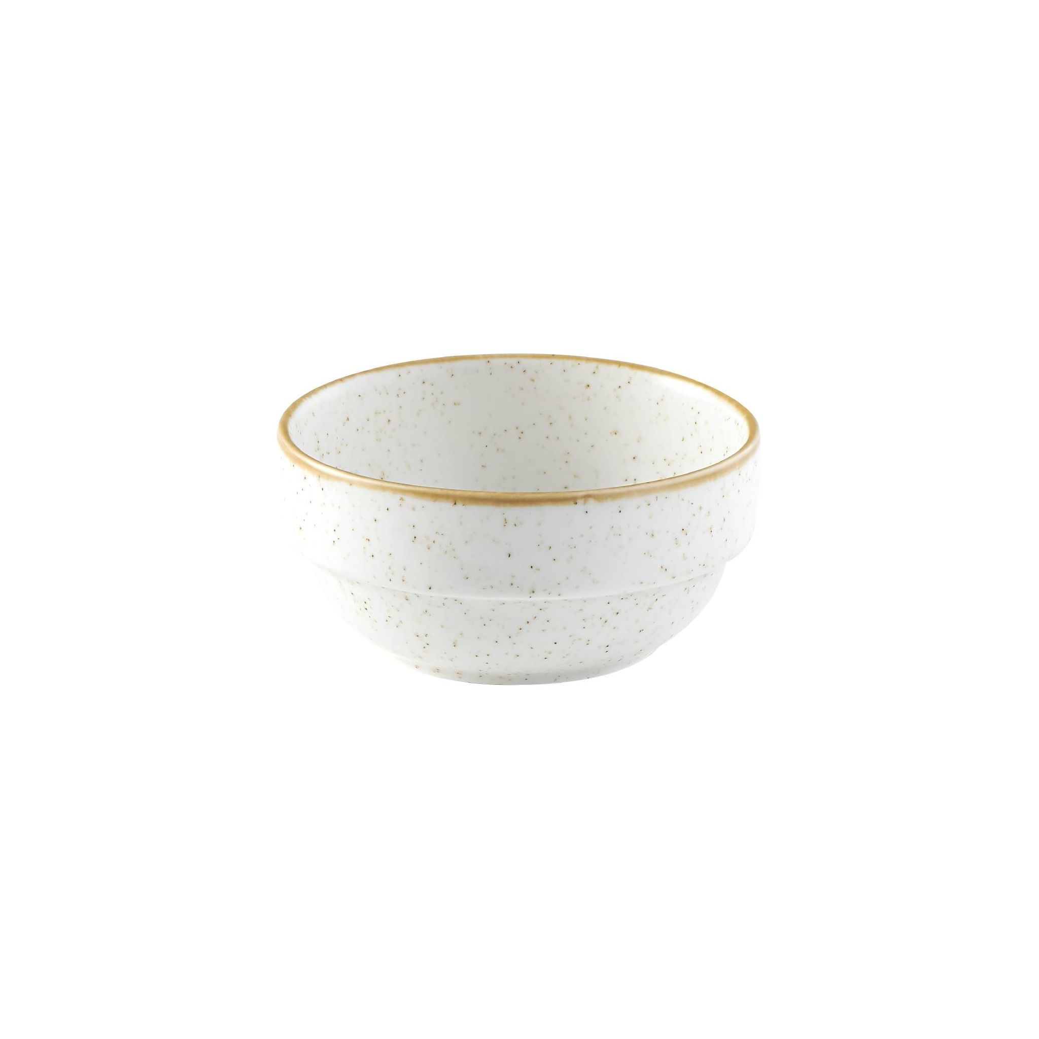 Churchill Stonecast Profile FS906 Stacking Bowls Barley White 358ml (Pack of 6)