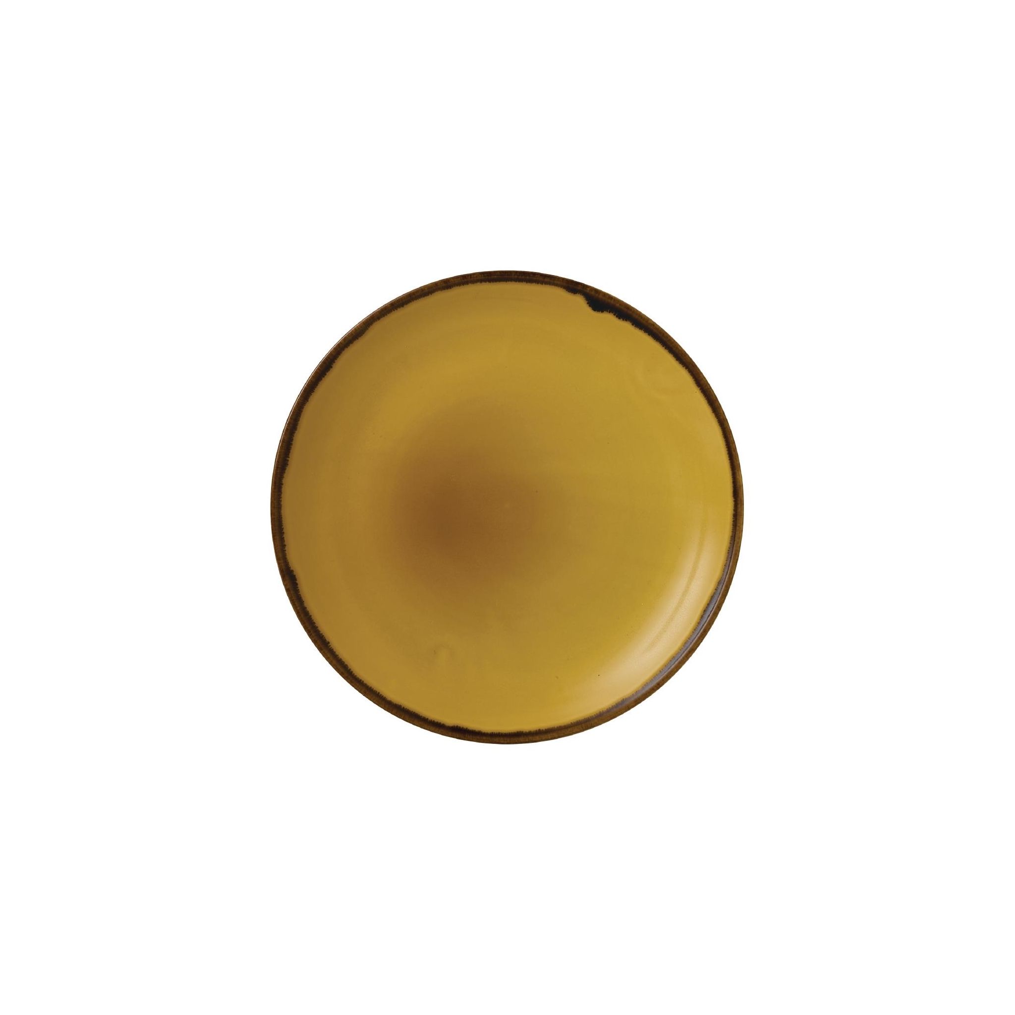 Dudson Harvest FJ772 Mustard Coupe Plate 217mm (Pack of 12)