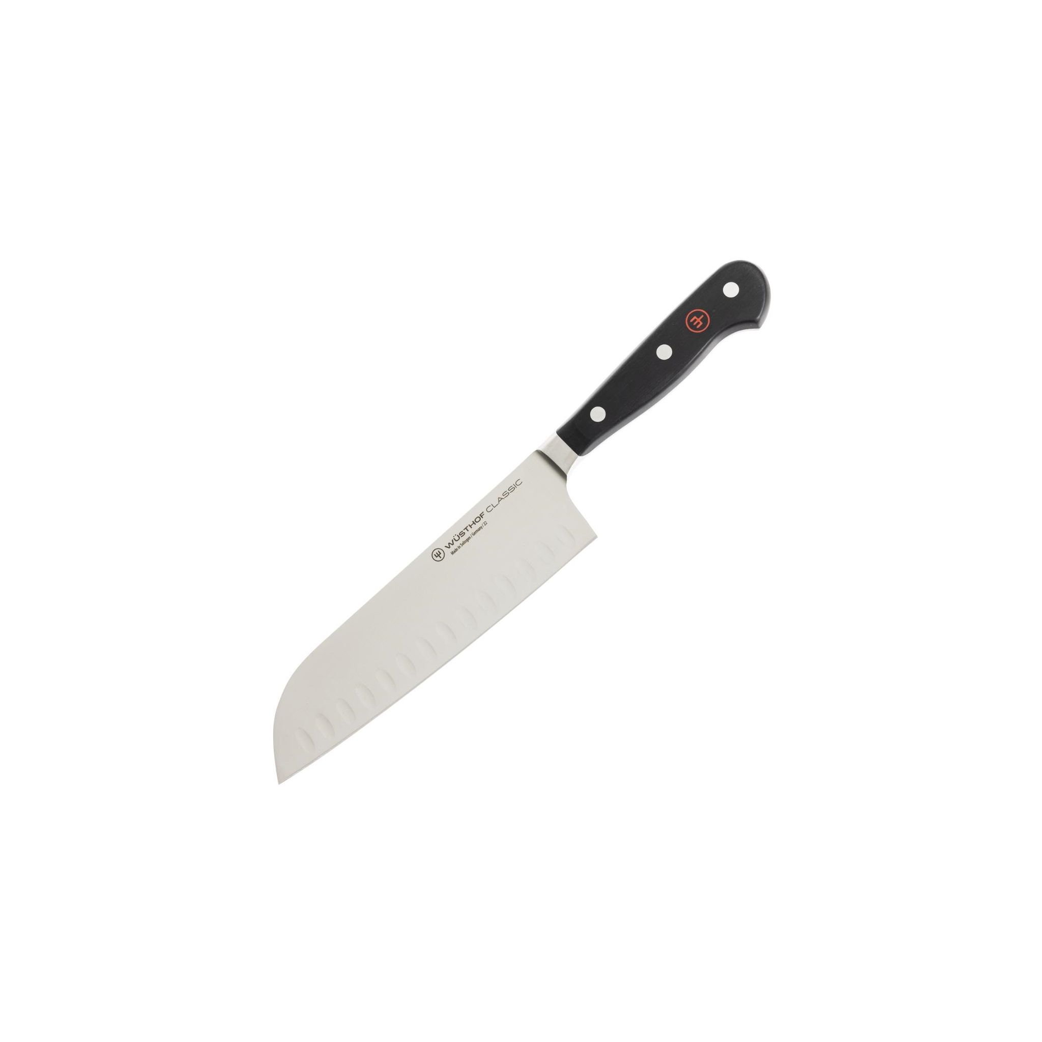 Wusthof Knives DN913 Santoku Knife Black 6.5"