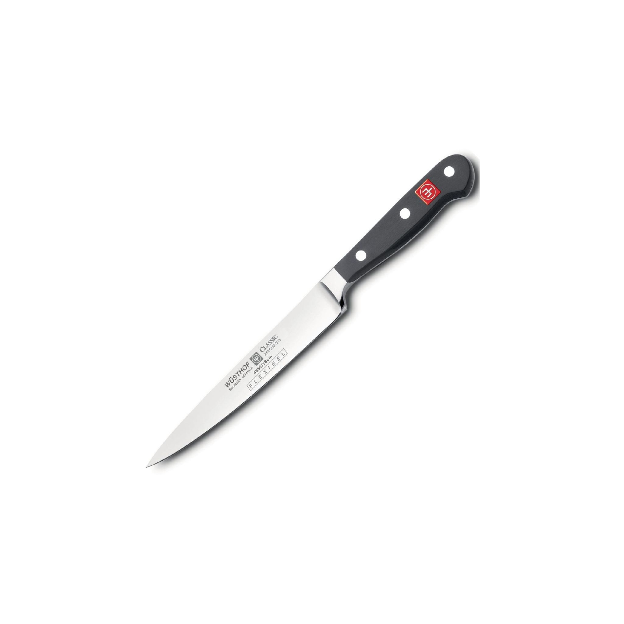 Wusthof Knives C915 Flexible Fillet Knife Black 6"