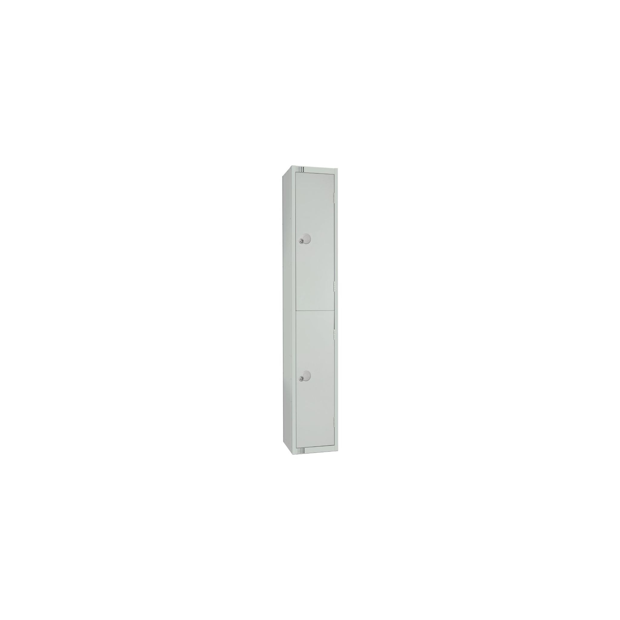 Elite Lockers W960-C Double Door Camlock Locker Grey