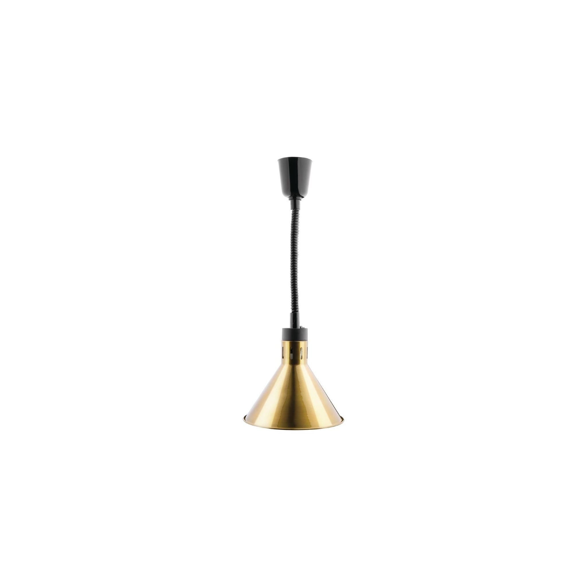 Buffalo DY465 Conical Retractable Heat Shade Pale Gold Finish