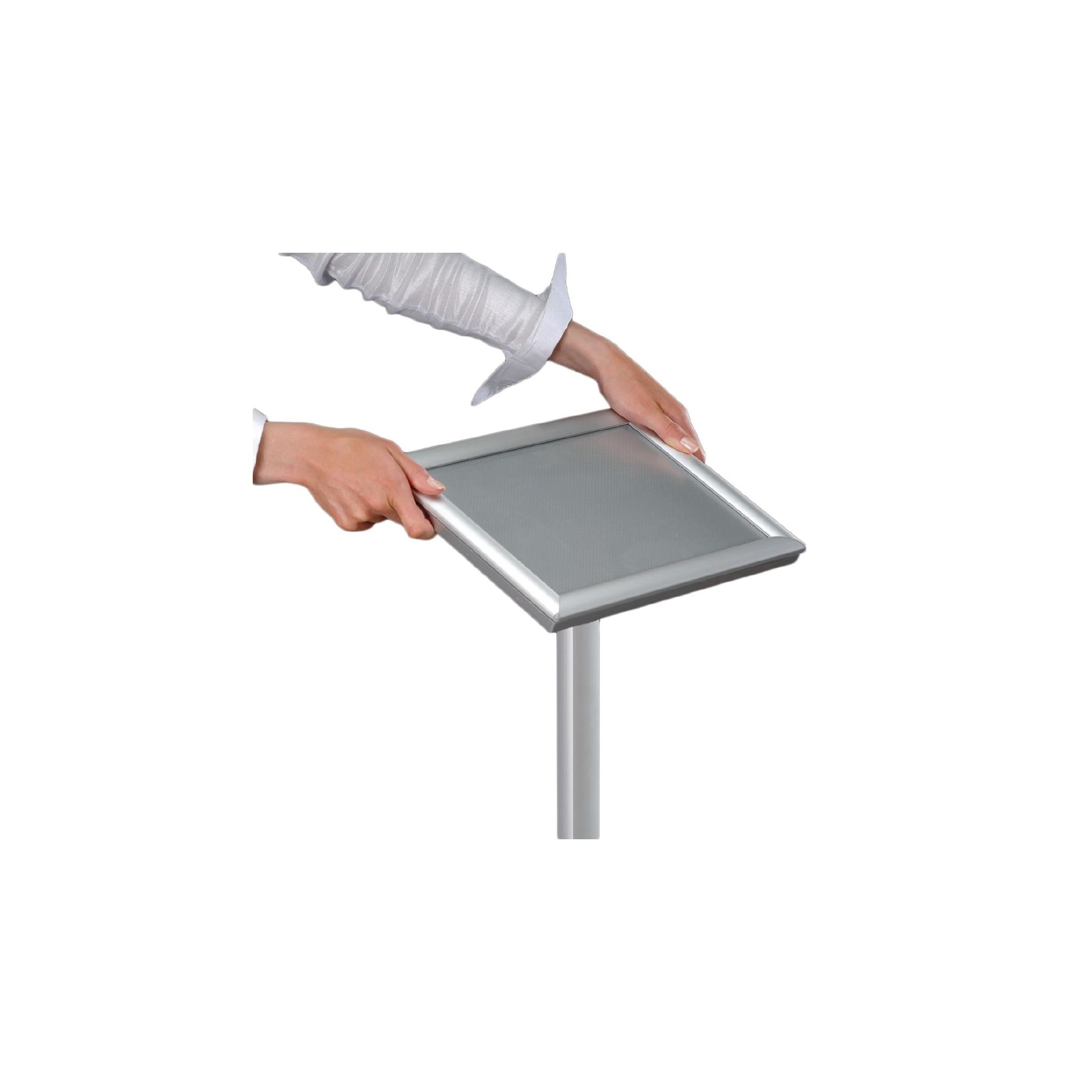 Non Branded CM120 Freestanding Aluminium Menu Display Stand A4