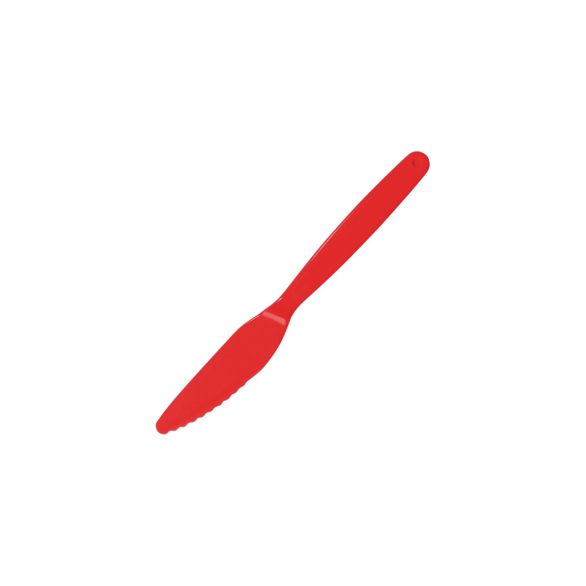 Olympia Kristallon DL114 Polycarbonate Knives Red (Pack of 12)